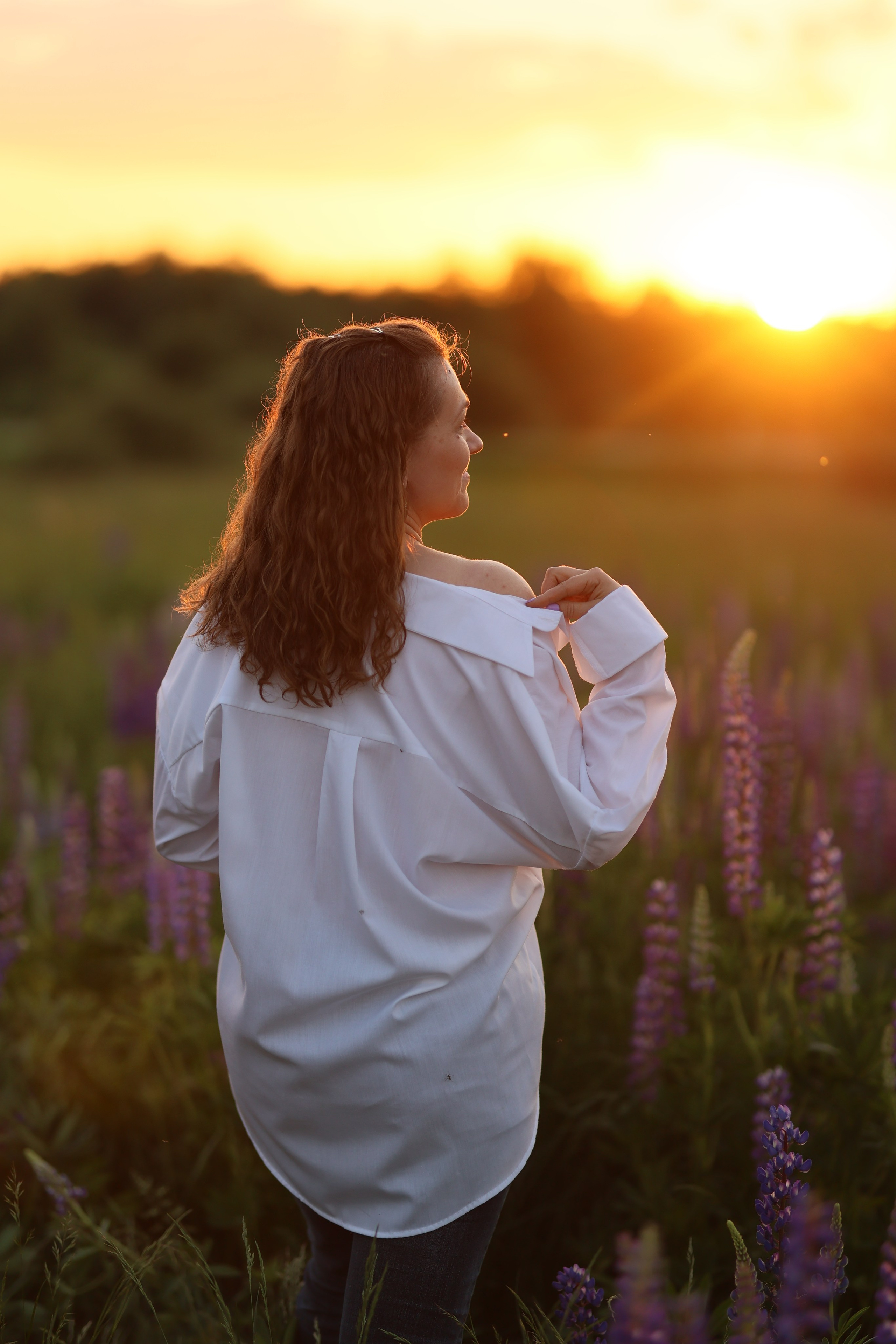 Фотосессия с люпинами. Семейный и свадебный фотограф в Санкт-Петербурге Татьяна Швыкова