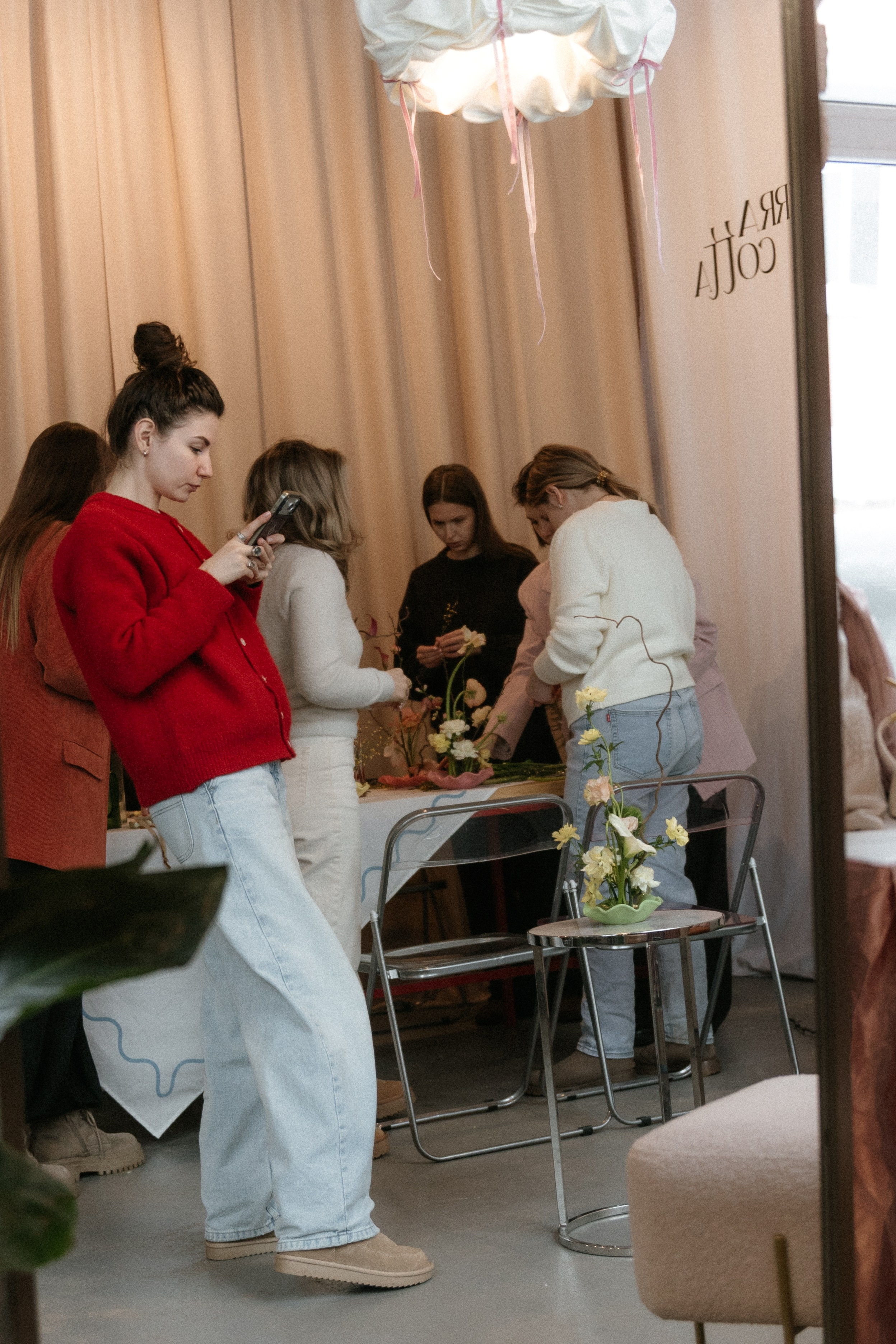 Мастер Класс по созданию Экибаны. Фотограф Муратова Алена