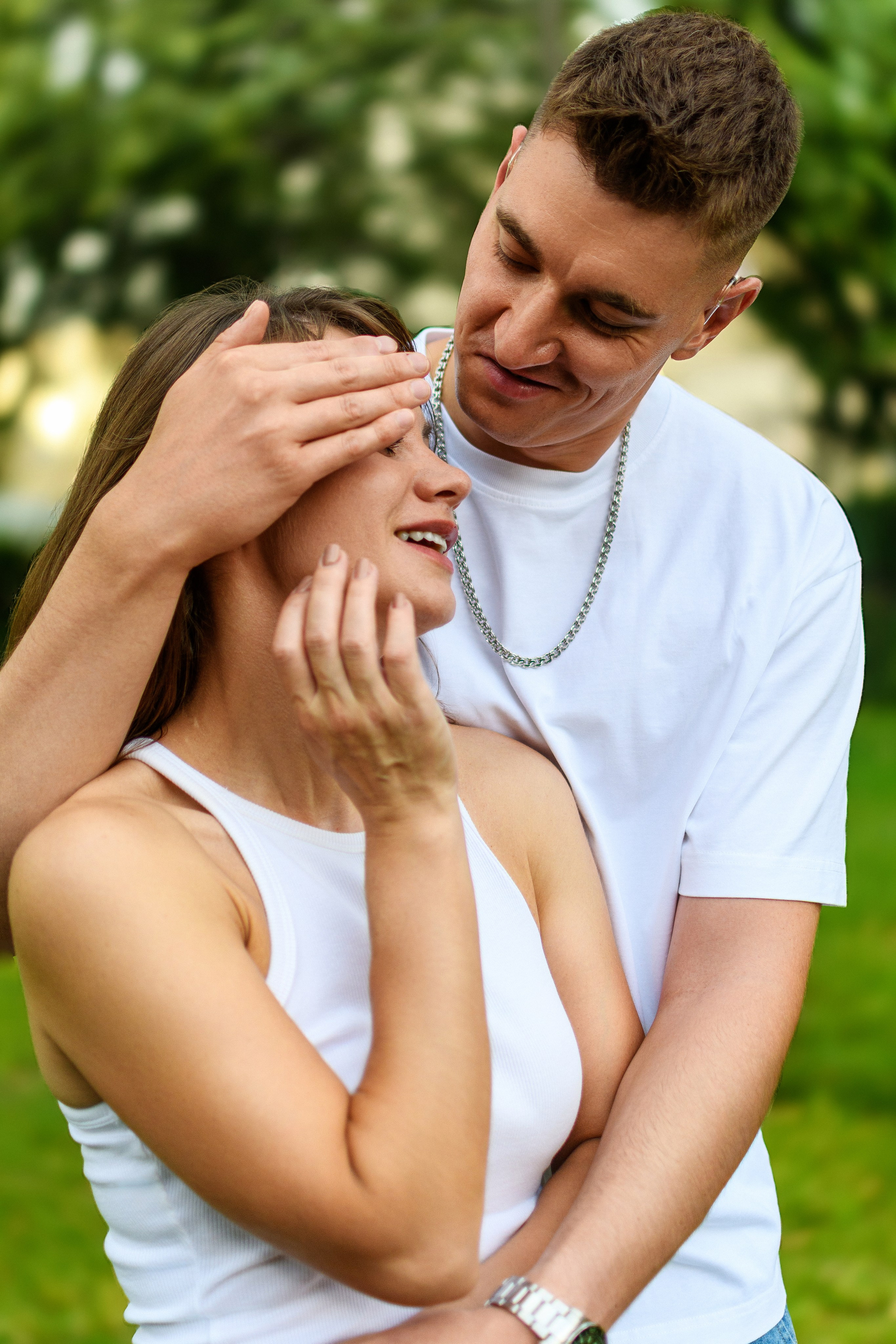 Романтическая фотосессия в Москве в Парке Горького