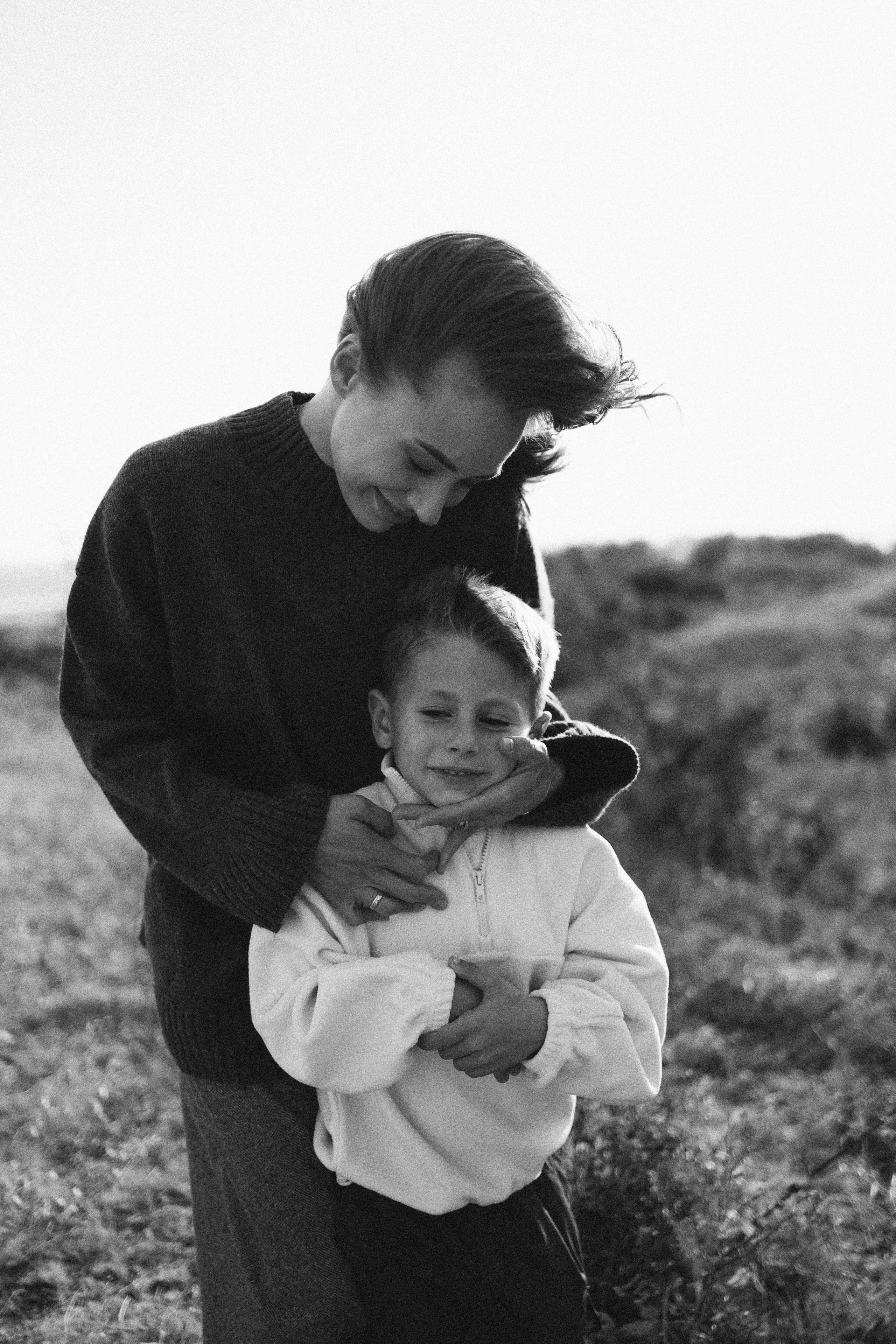 Семейная история, закат в Мержаново. Семейный и детский фотограф, таганрог, ростов-на-дону