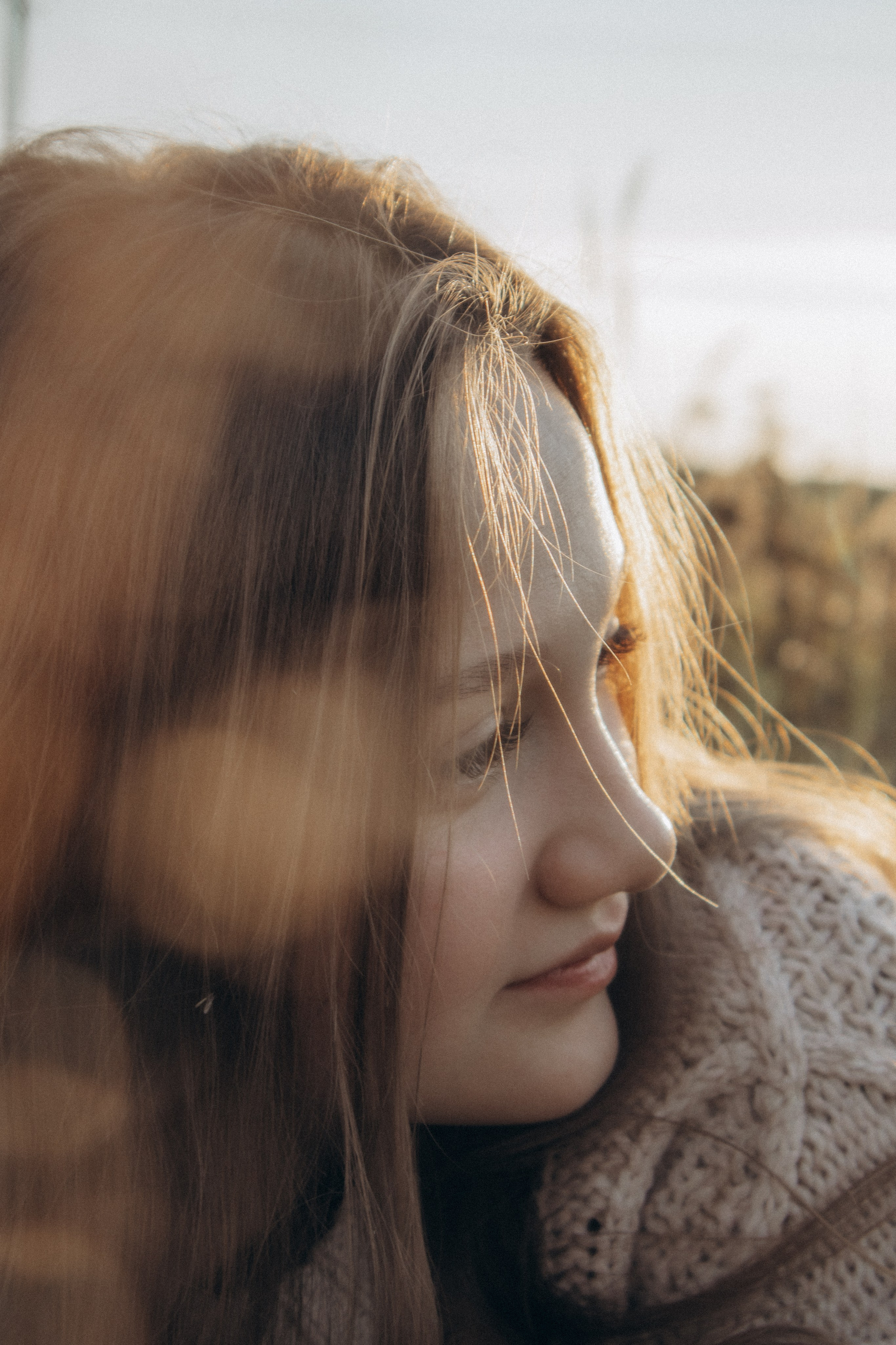 Юля. Осенняя фотосессия в поле. Юлия Левада Семейный и женский фотограф