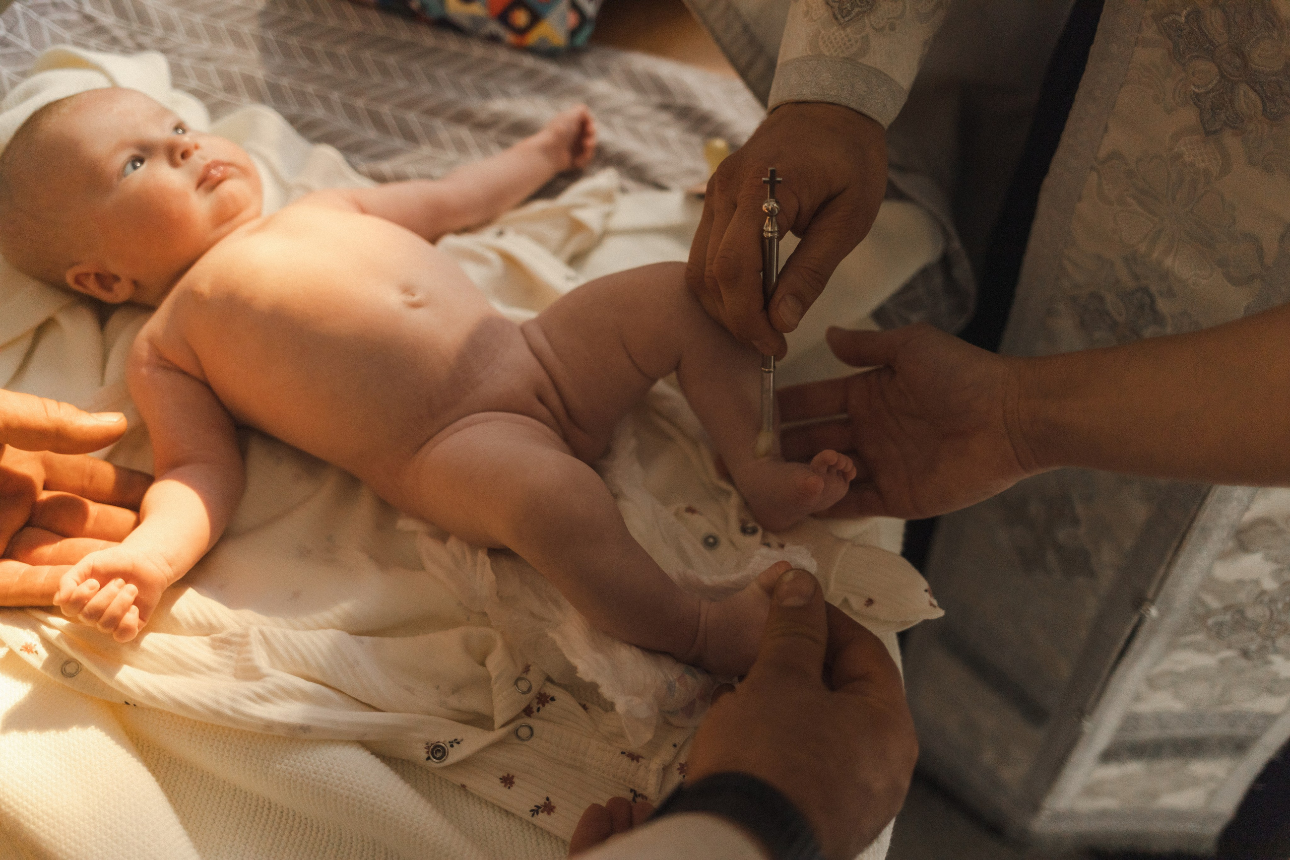 Крещение Стефании. Семейный фотограф в Москве