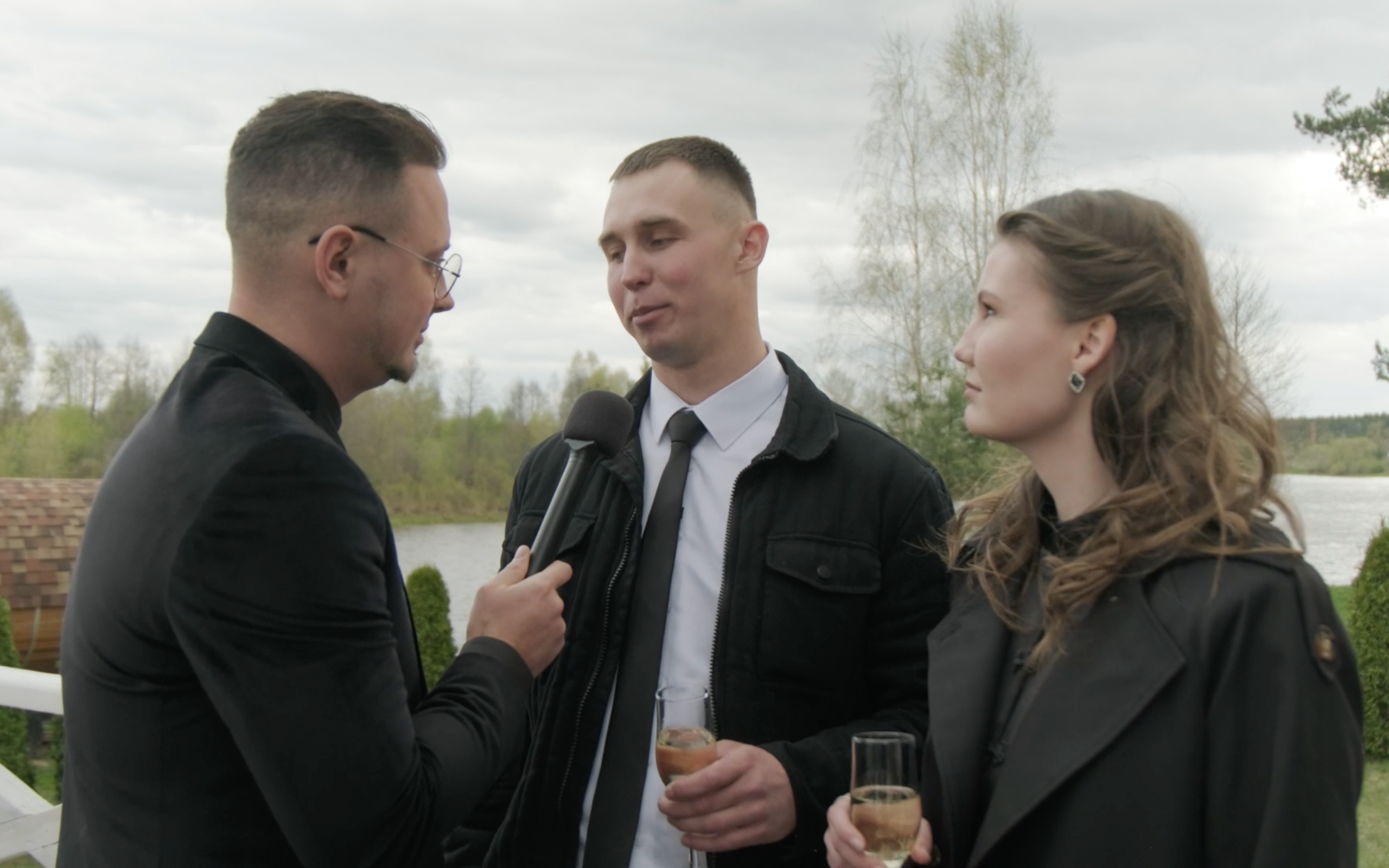 Свадебное SDE интервью / Дима и Настя. Репортажный видеограф Илья Сухоносиик