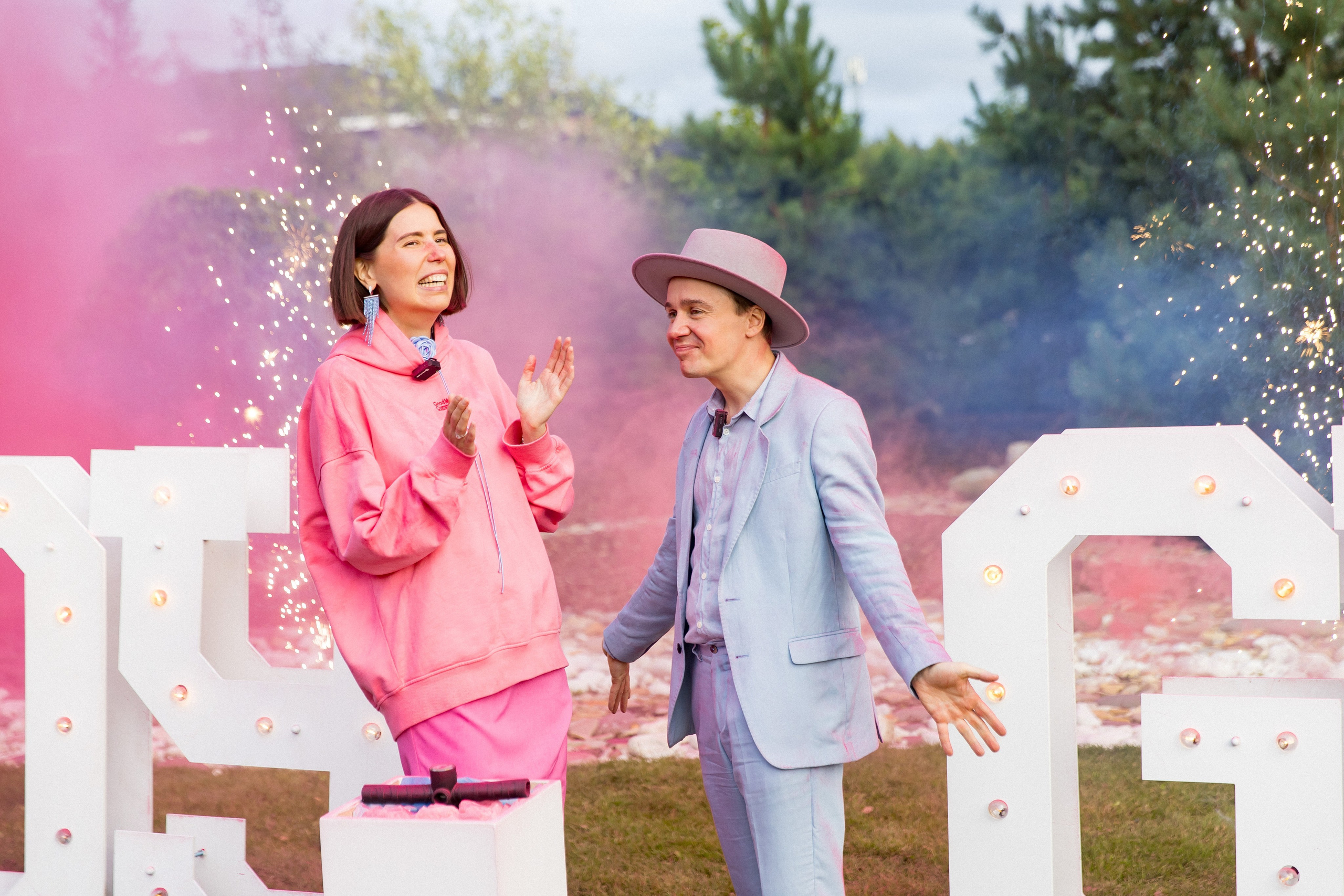 Гендер пати. Снимаю съемки