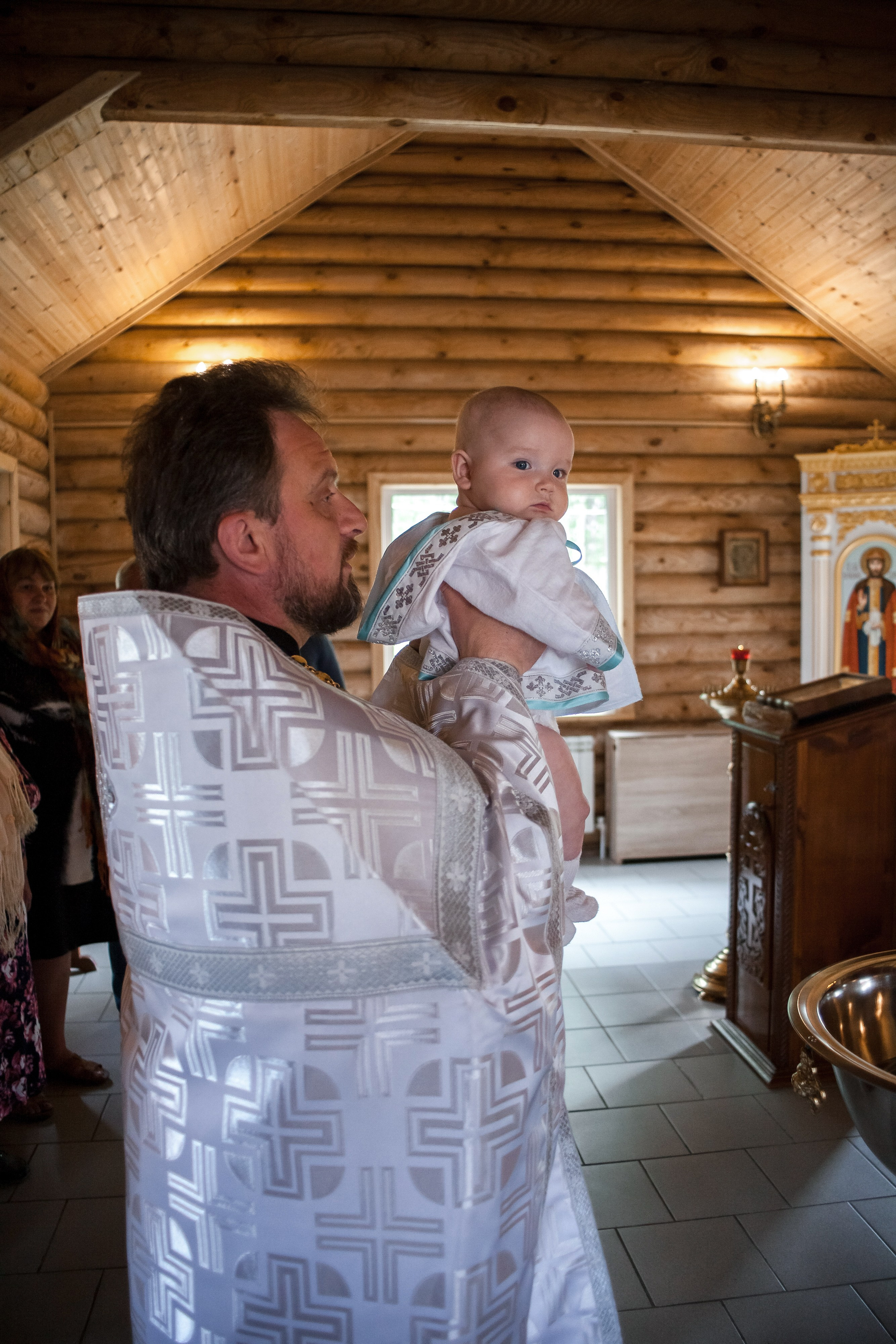 Таинство Крещения Матвея. Портретный, семейный, свадебный фотограф в Брянске Маргарита Василькова