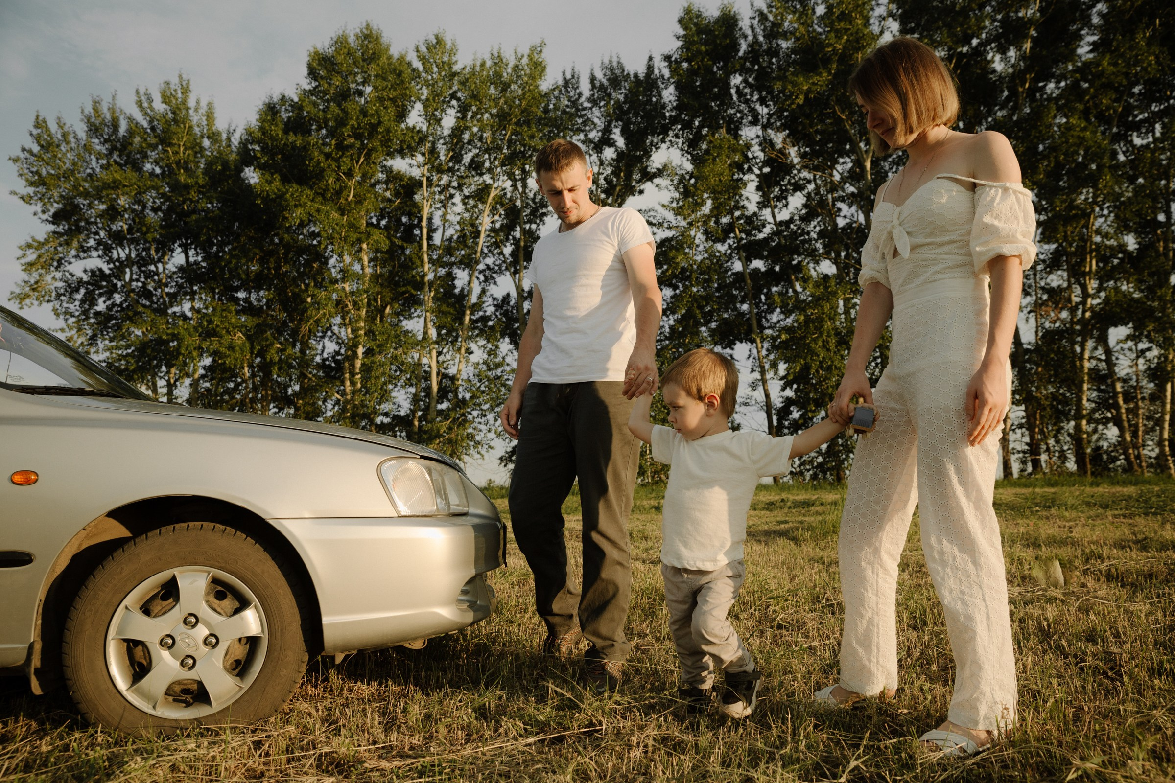 Виталя, Аня и Мирон. Фотограф Любовь Щербинина