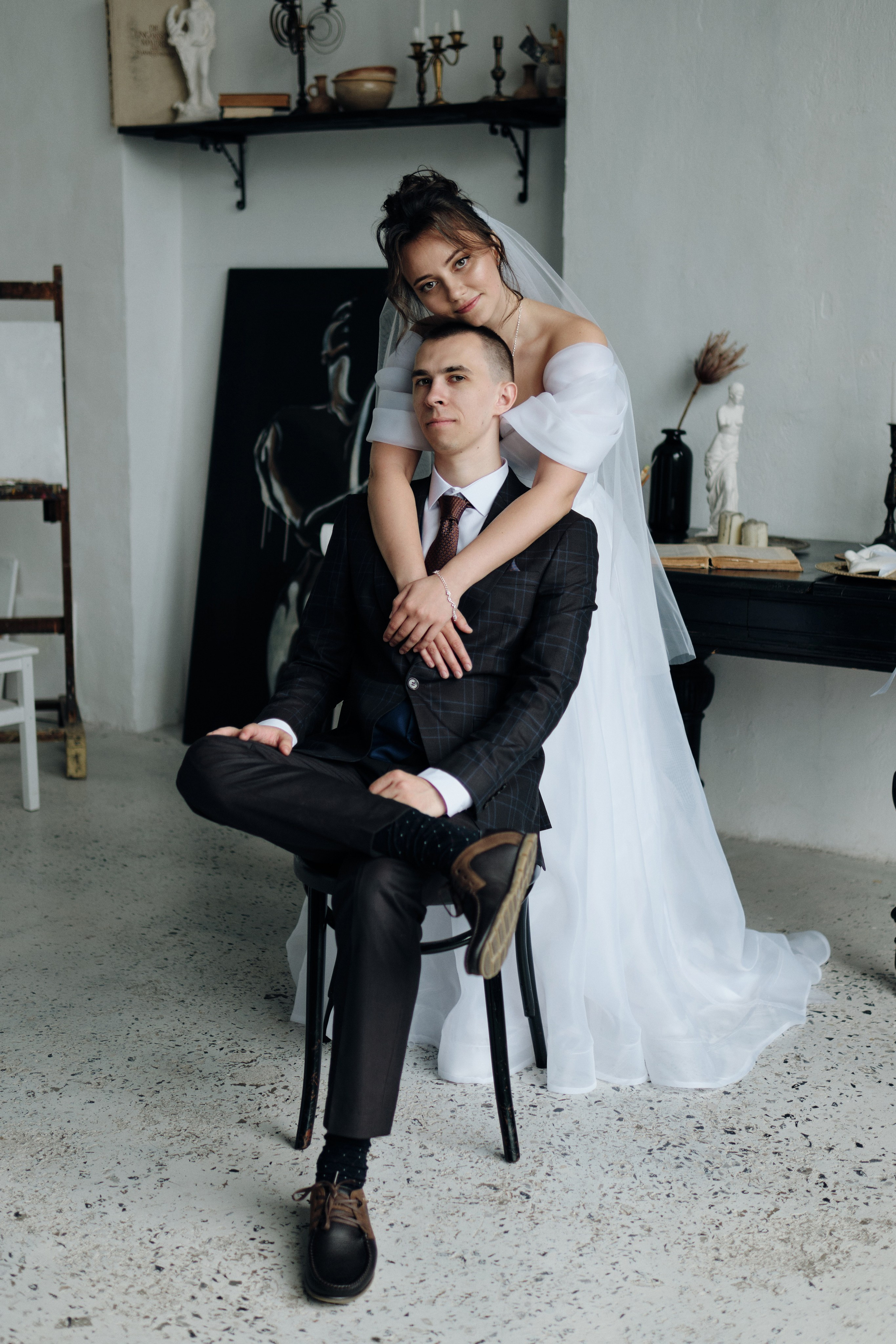 Свадебная фотосессия в СПб в студии. Семейные и свадебные фотосессии в СПб, в студии, на улице, на природе