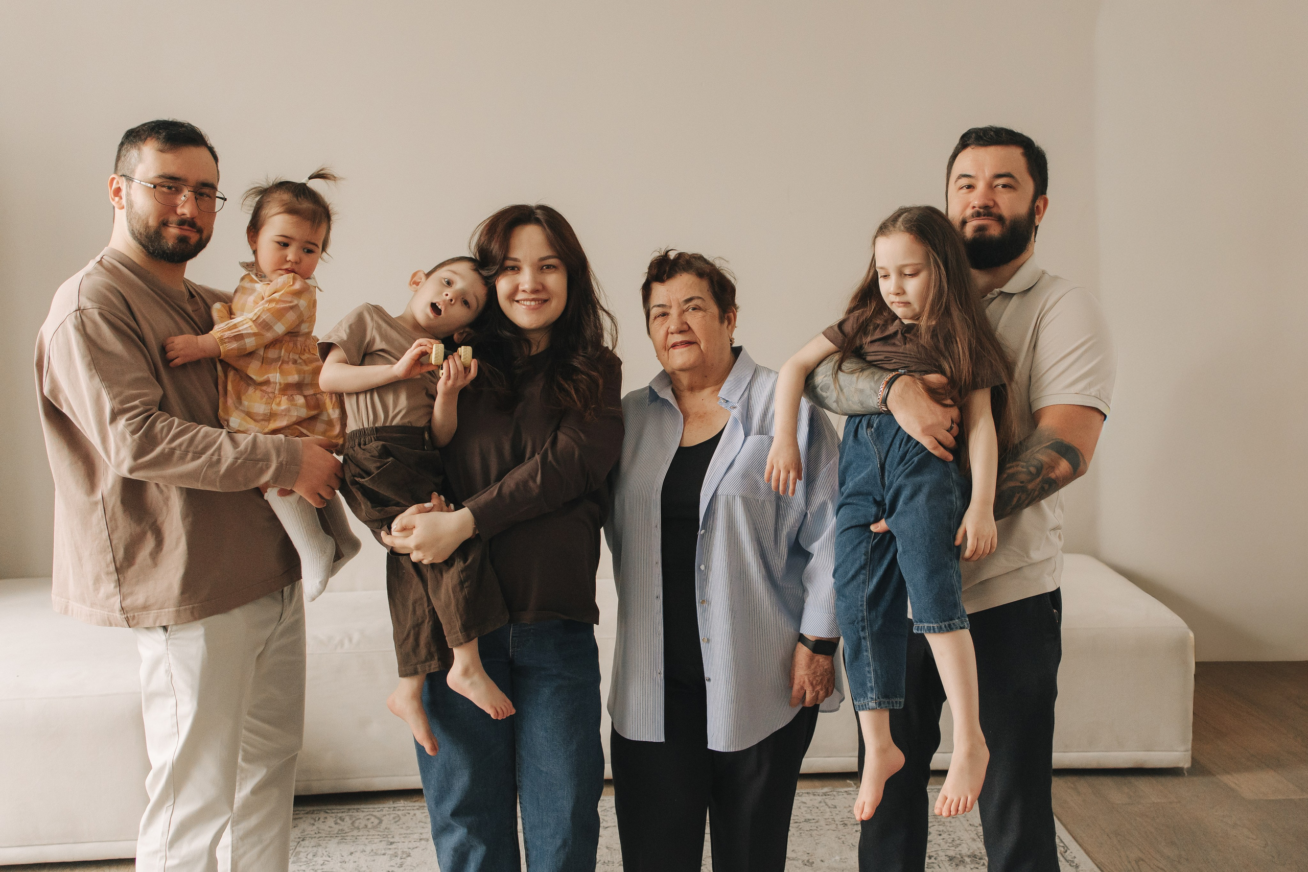 Большая семья. Семейный фотограф Москва Наталия Осьмакова