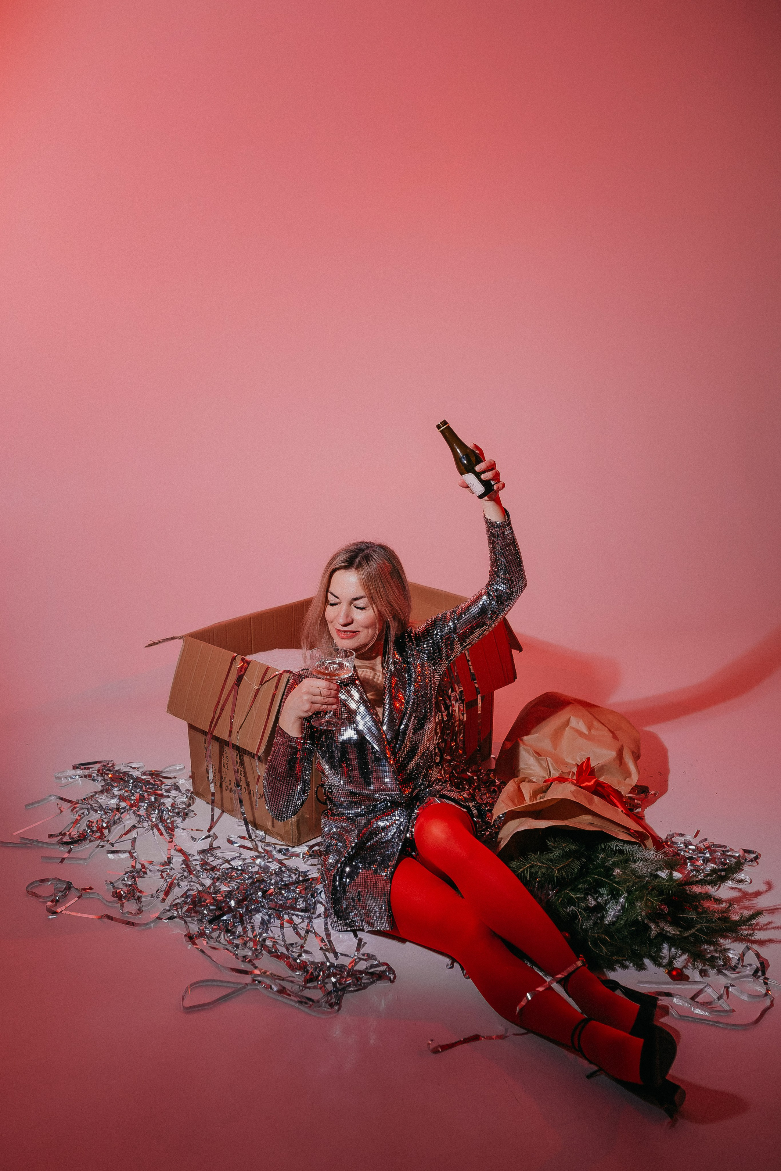 Лена. Что-то на новогоднем. Семейный фотограф в Сургуте