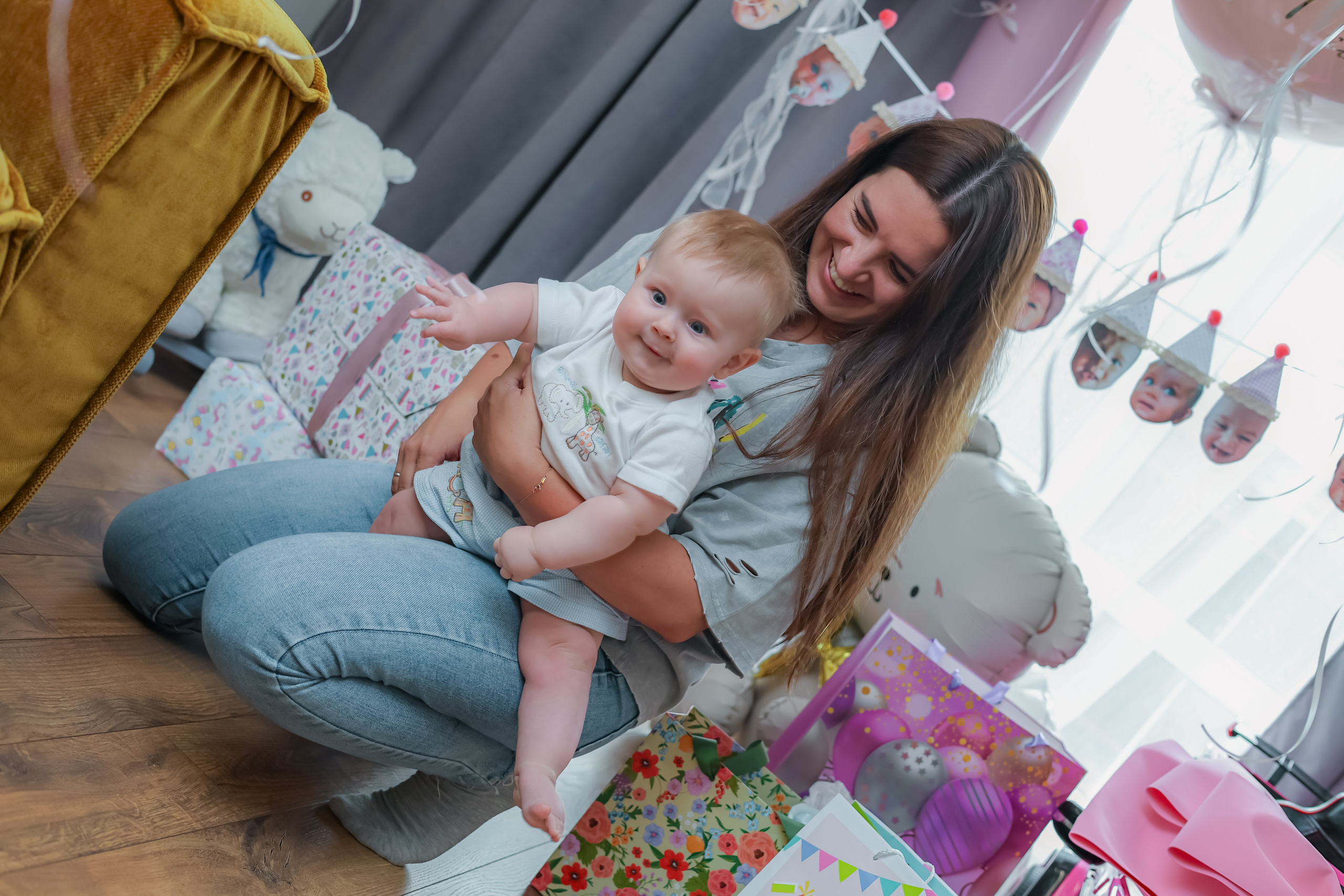 День Рождения Киры 1 год. Детский и семейный фотограф Евгения Вахнеева Москва Зеленоград