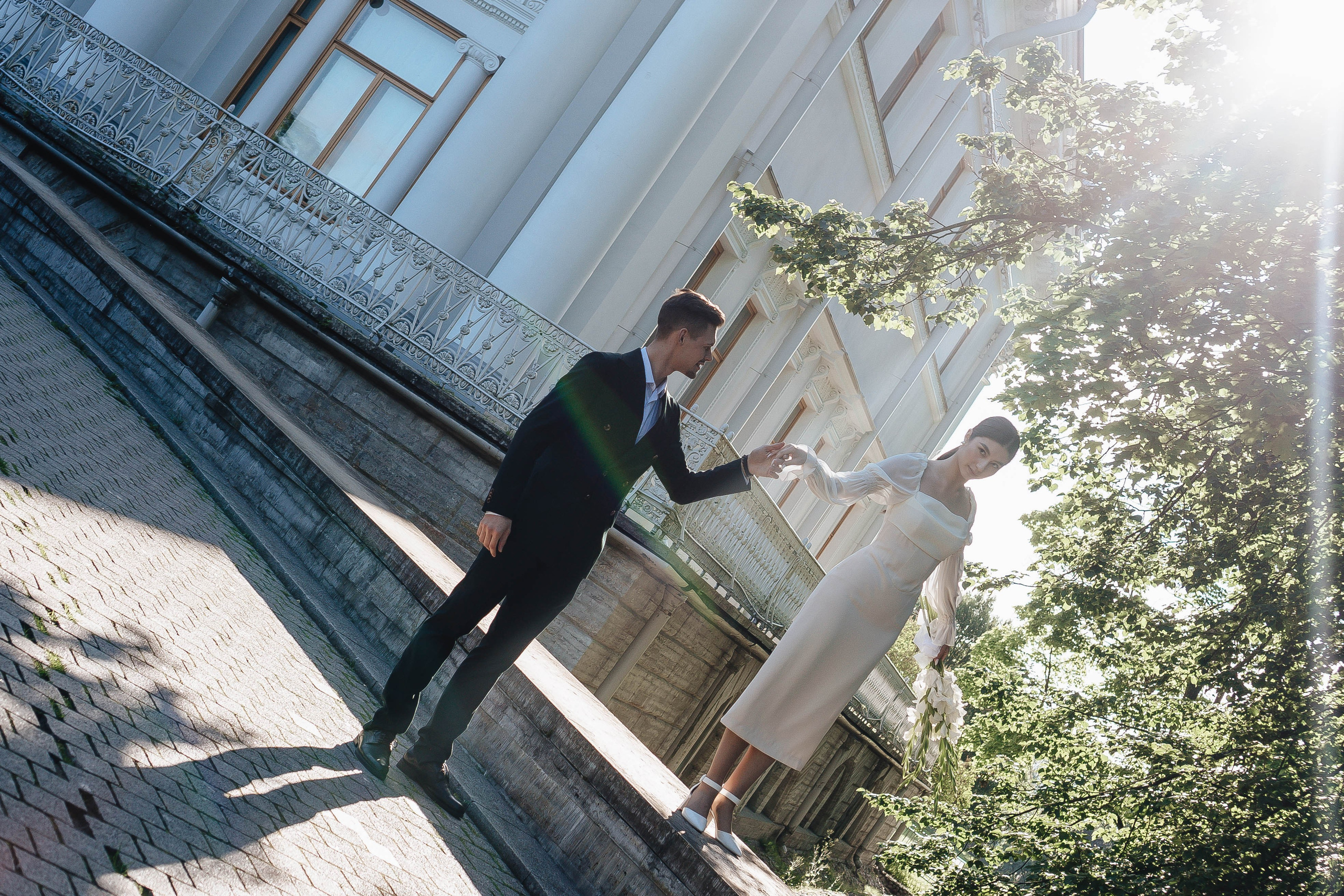 СВАДЕБНАЯ СЬЕМКА НА РАССВЕТЕ НА ЕЛАГИНОМ ОСТОРОВЕ. Профессиональный фотограф, Санкт-Петербург — Виктория Богомолова