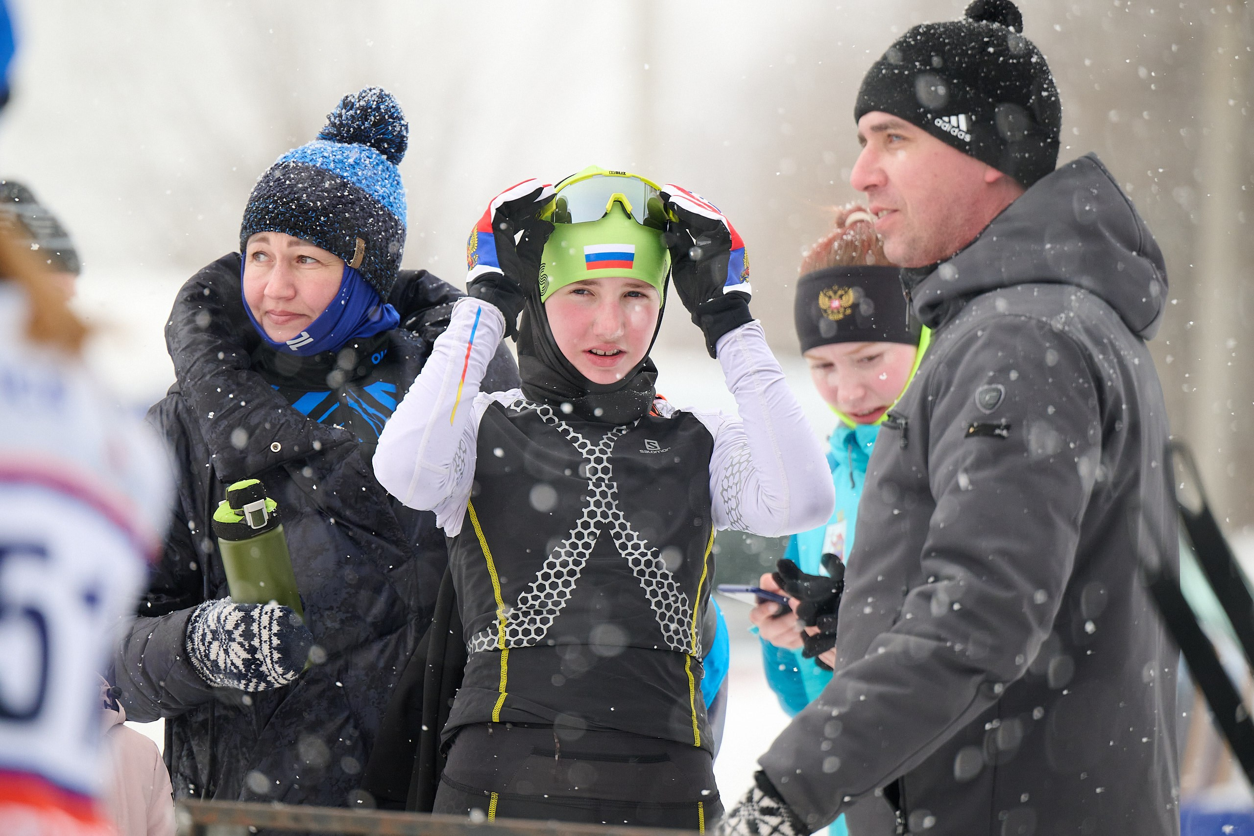 Всероссийские соревнования по лыжным гонкам «Пионерская правда». Ижевс. Спортивный репортажный фотограф в Ижевске Сергей Мерзляков