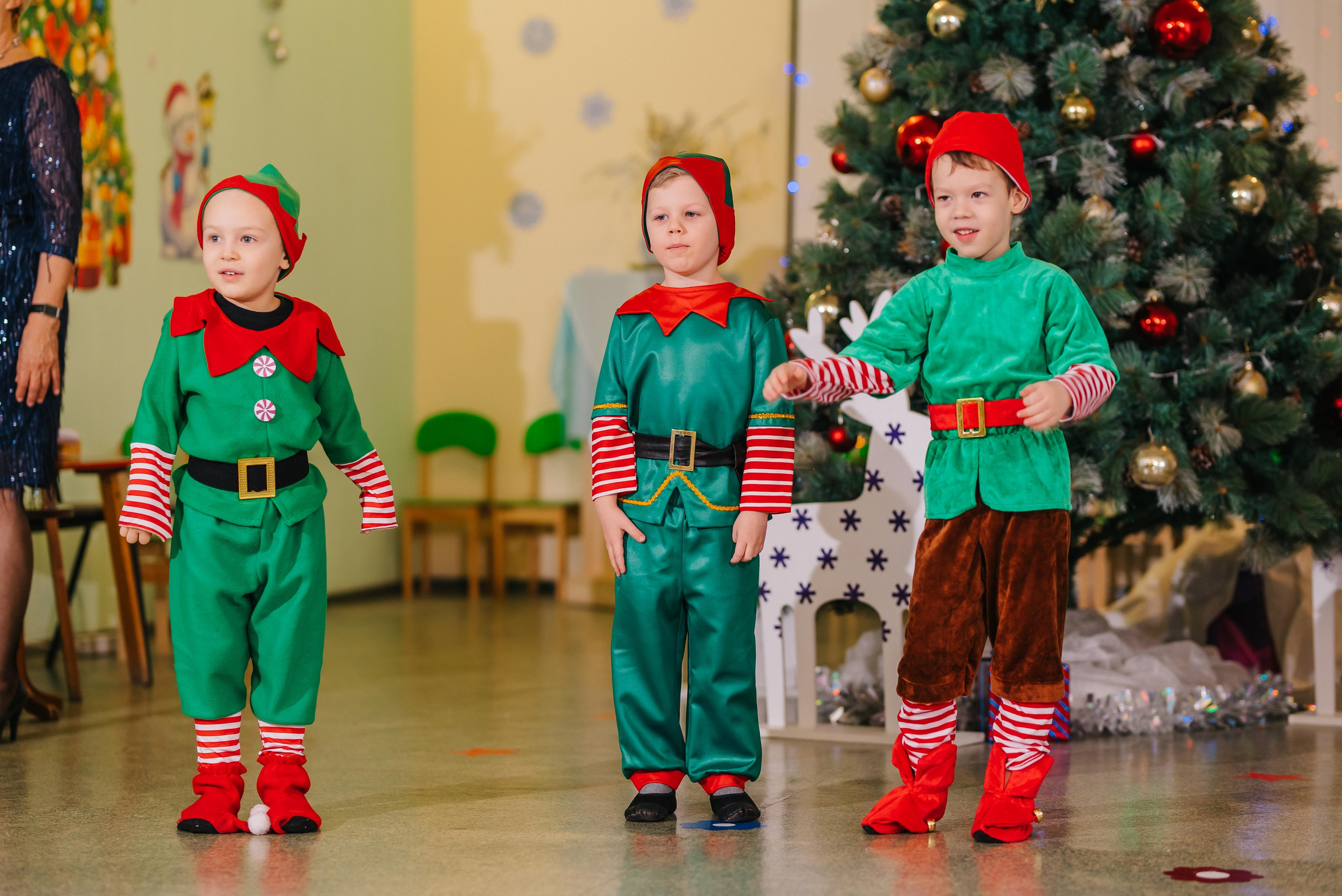 Новогодние утренники в детском саду. Свадебный и семейный фотограф Яна Стражева. Волгоград, Москва