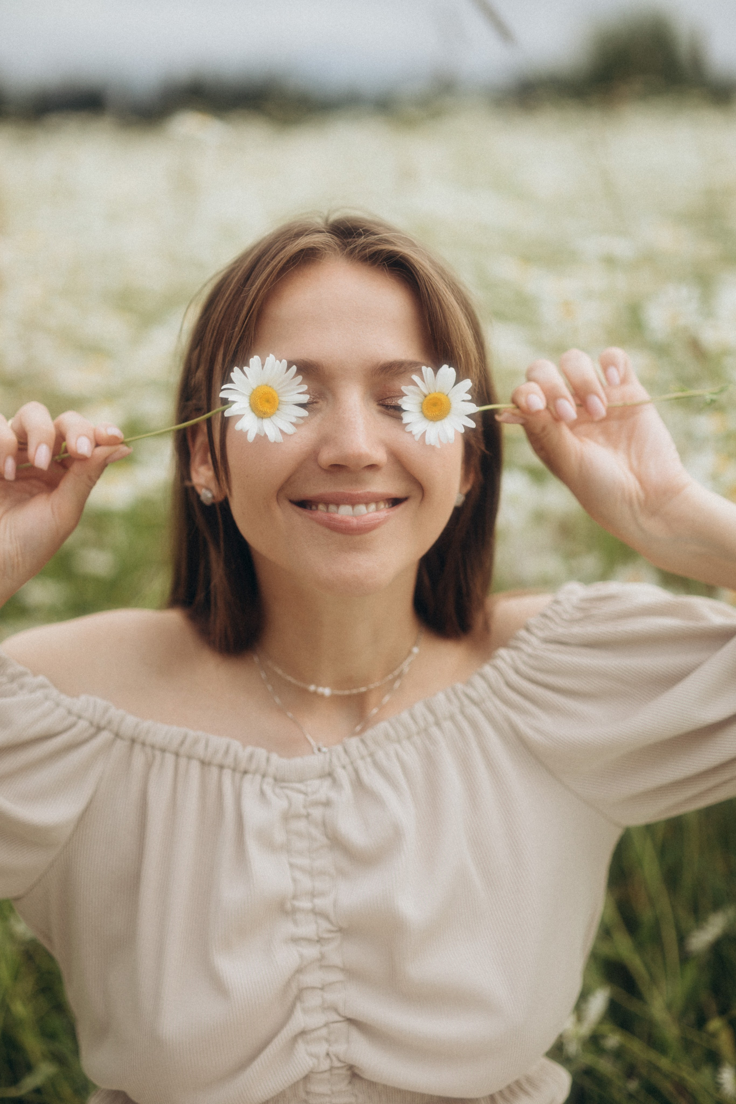 Ромашковое море. Фотограф Валерия Ковпак. Москва. Химки. Куркино