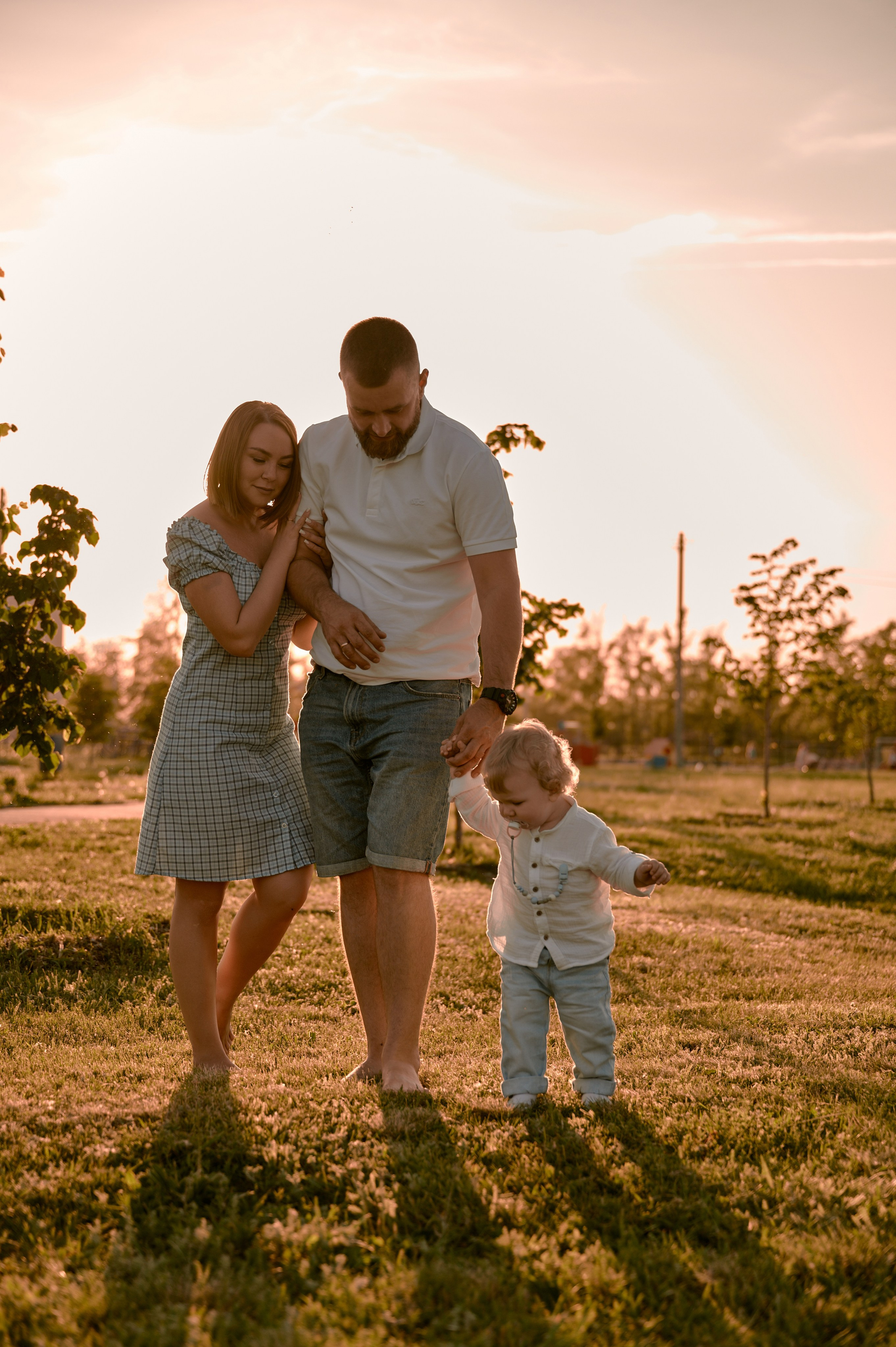 Александра, Владимир и Савелий. Фотограф Челябинск — Кирилл Устюжанин