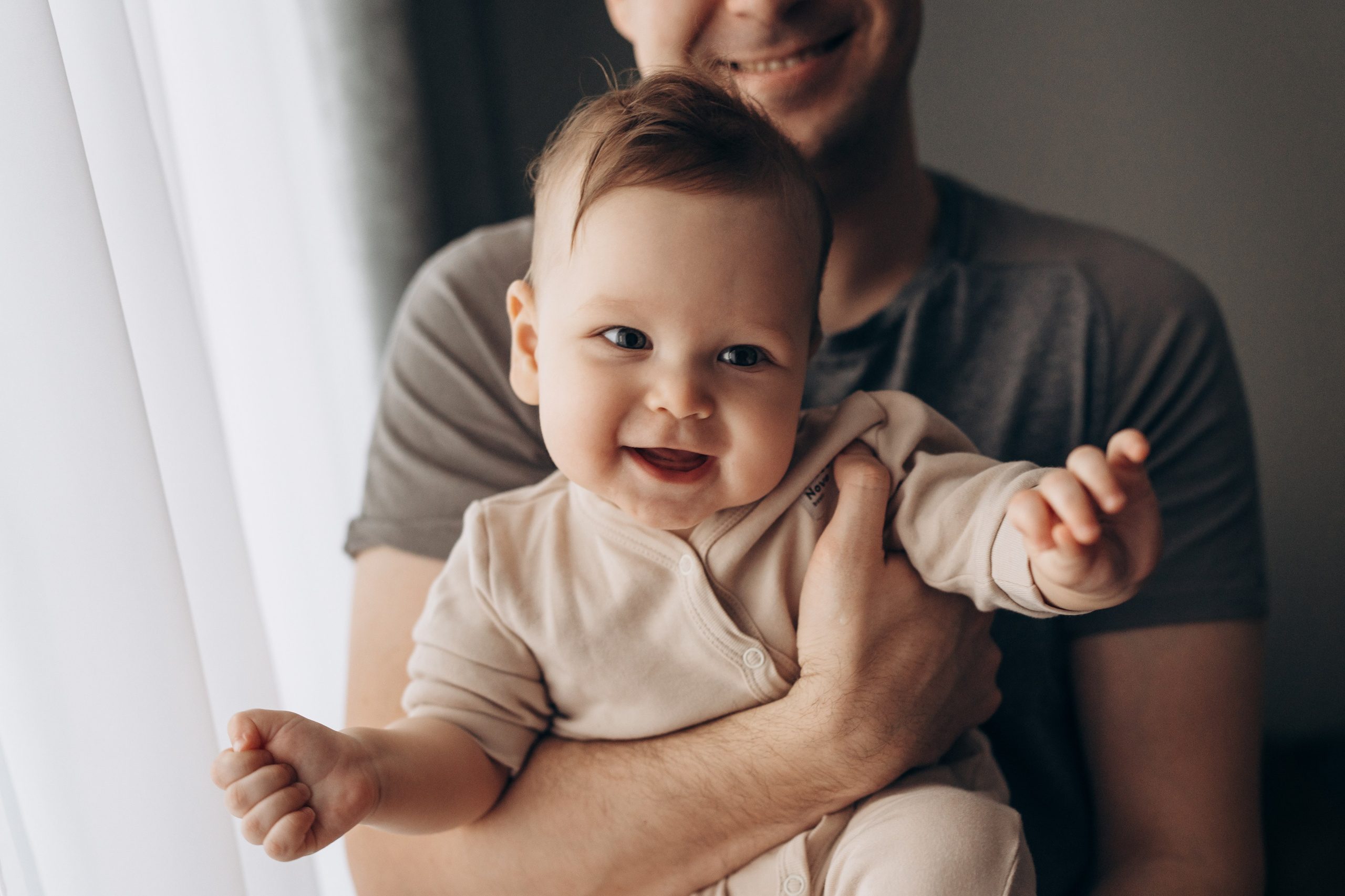 Домашняя фотосессия для Тани, Леши и Ромочки. Детский, семейный и ньюборн фотограф в Москве Юлия Шуарт