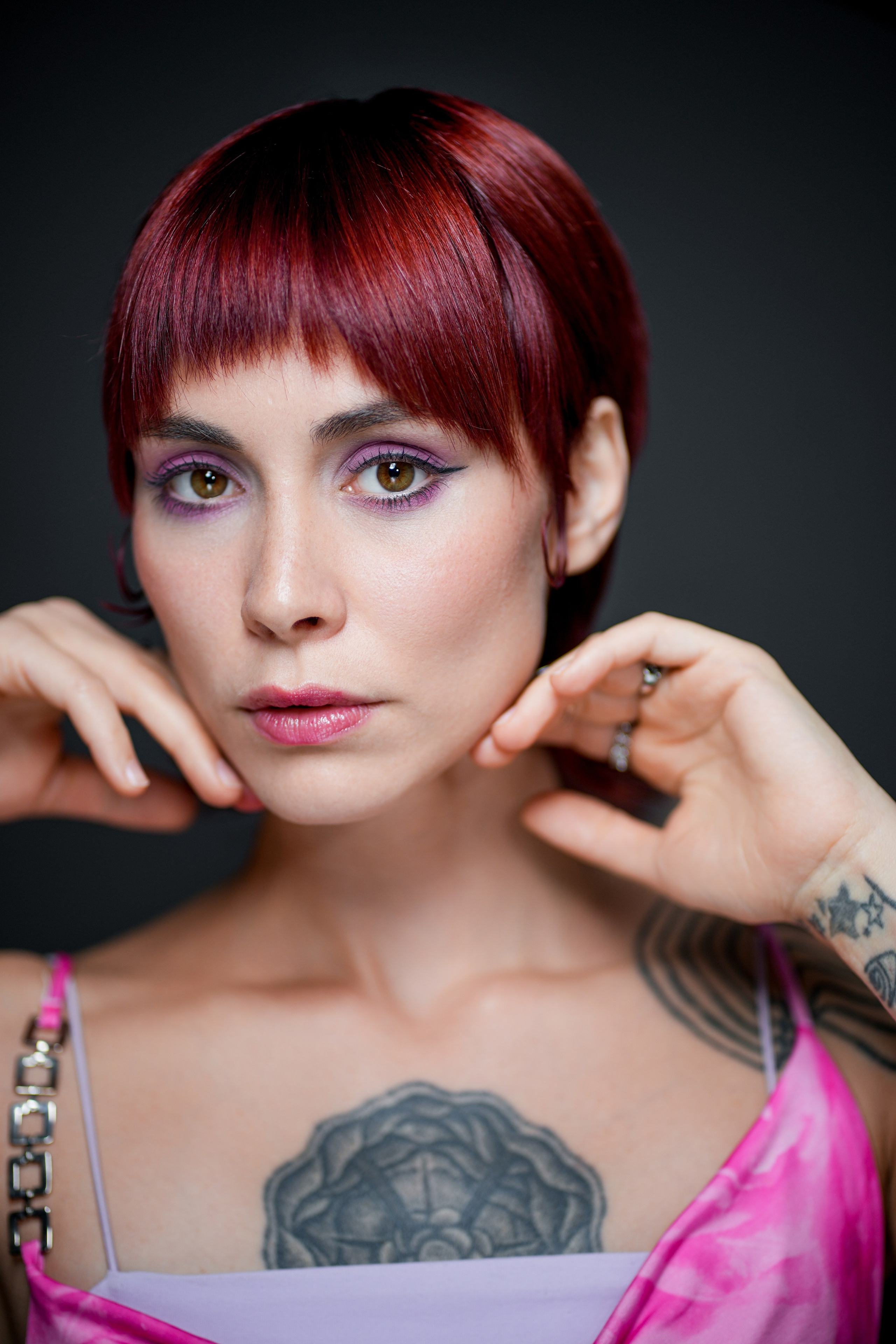 Актриса Любовь Коковина. Портретная съемка в Москве, студийный фотограф Игорь Фомин