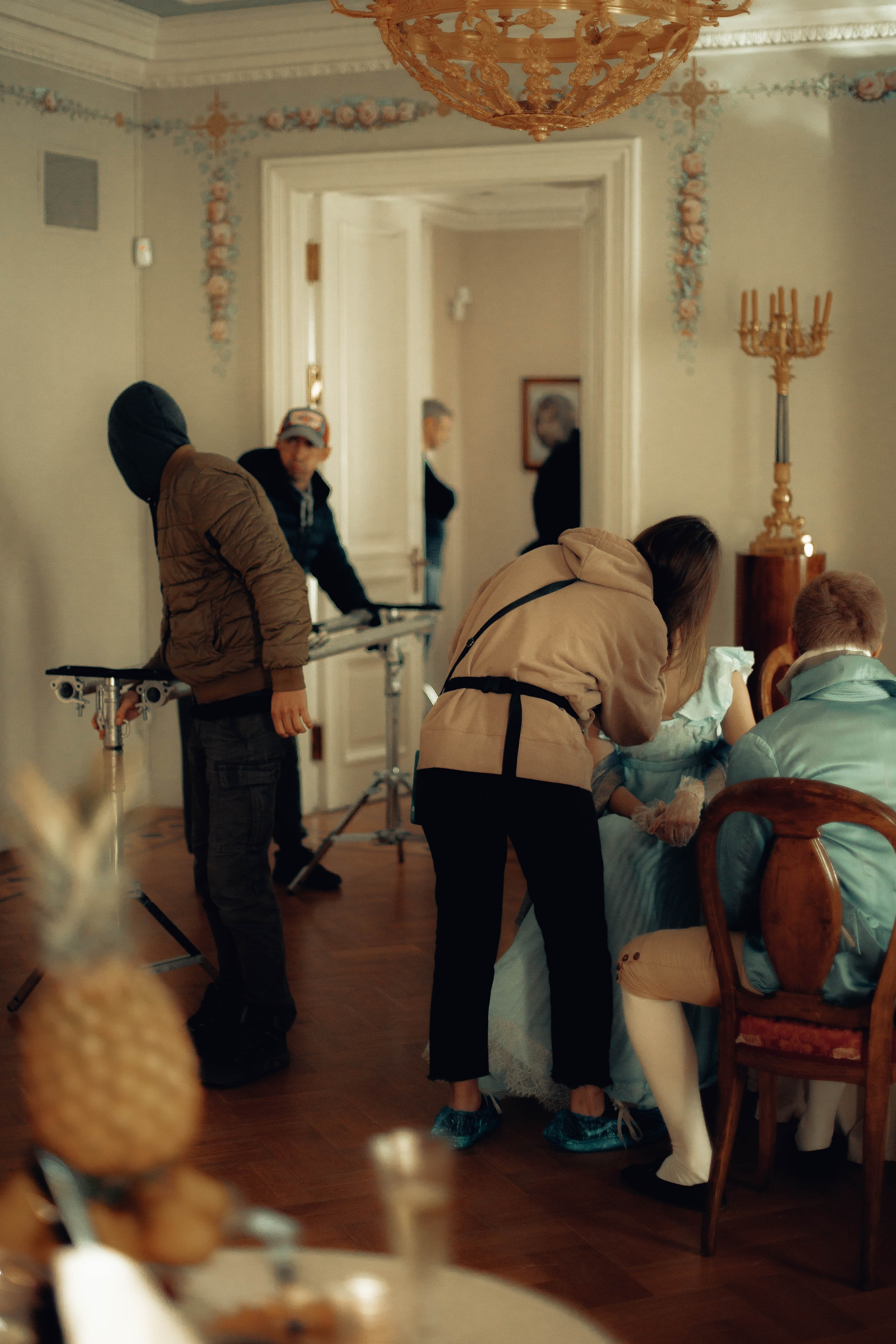 Бэкстейдж с фильма «Онегин». Фотограф Veronika Potaseva