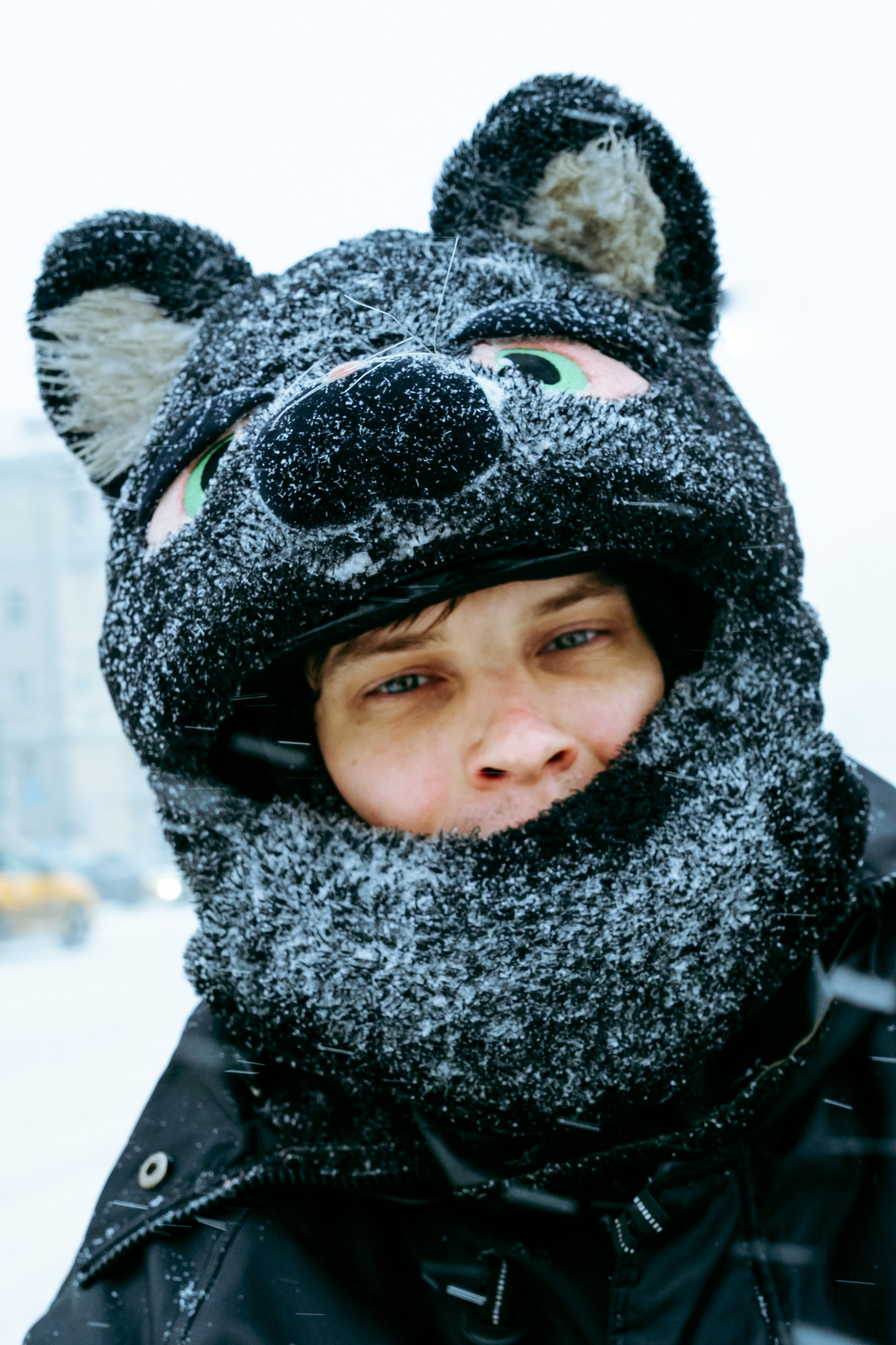 Street: снежная Москва