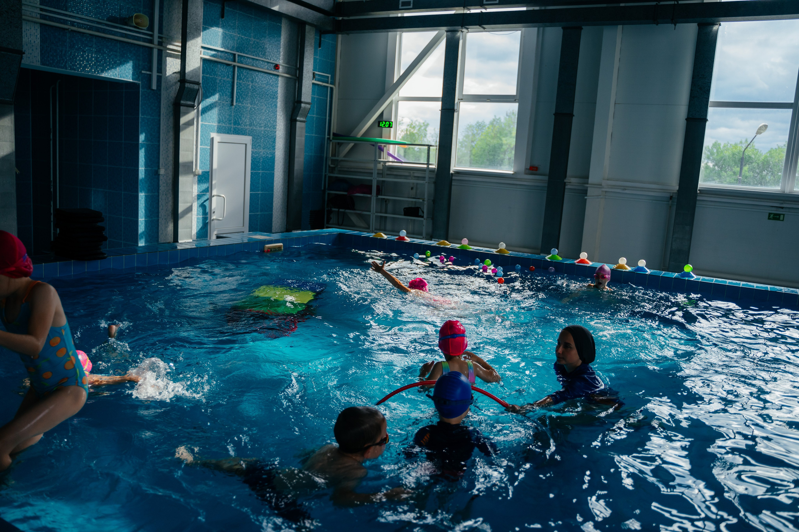 Студия детского плавания. Семейный фотограф в Саратове