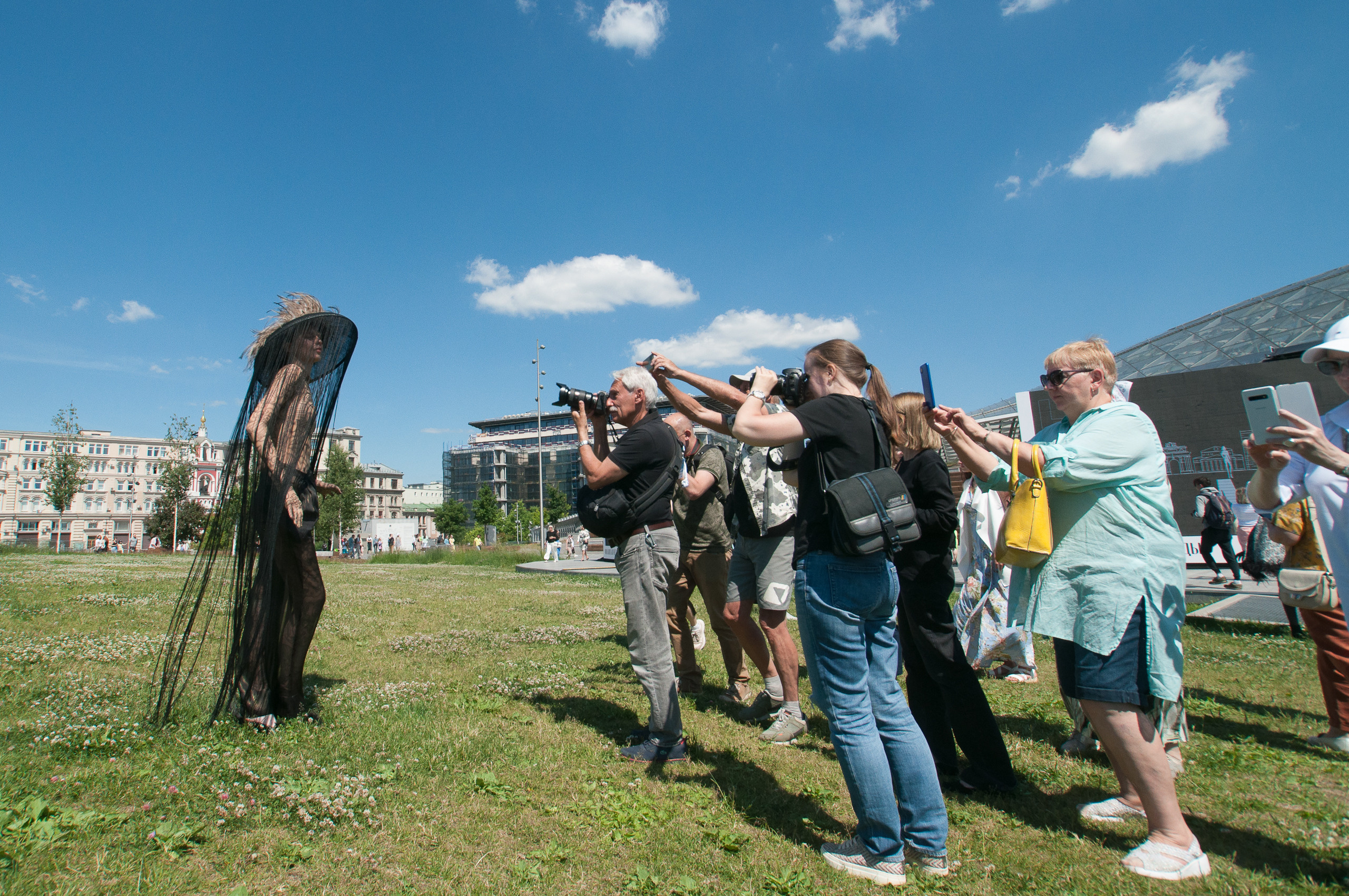 Показ выпускников Британской высшей школа дизайна в Зарядье. Портретный фотограф в Москве Алексей Михайлов