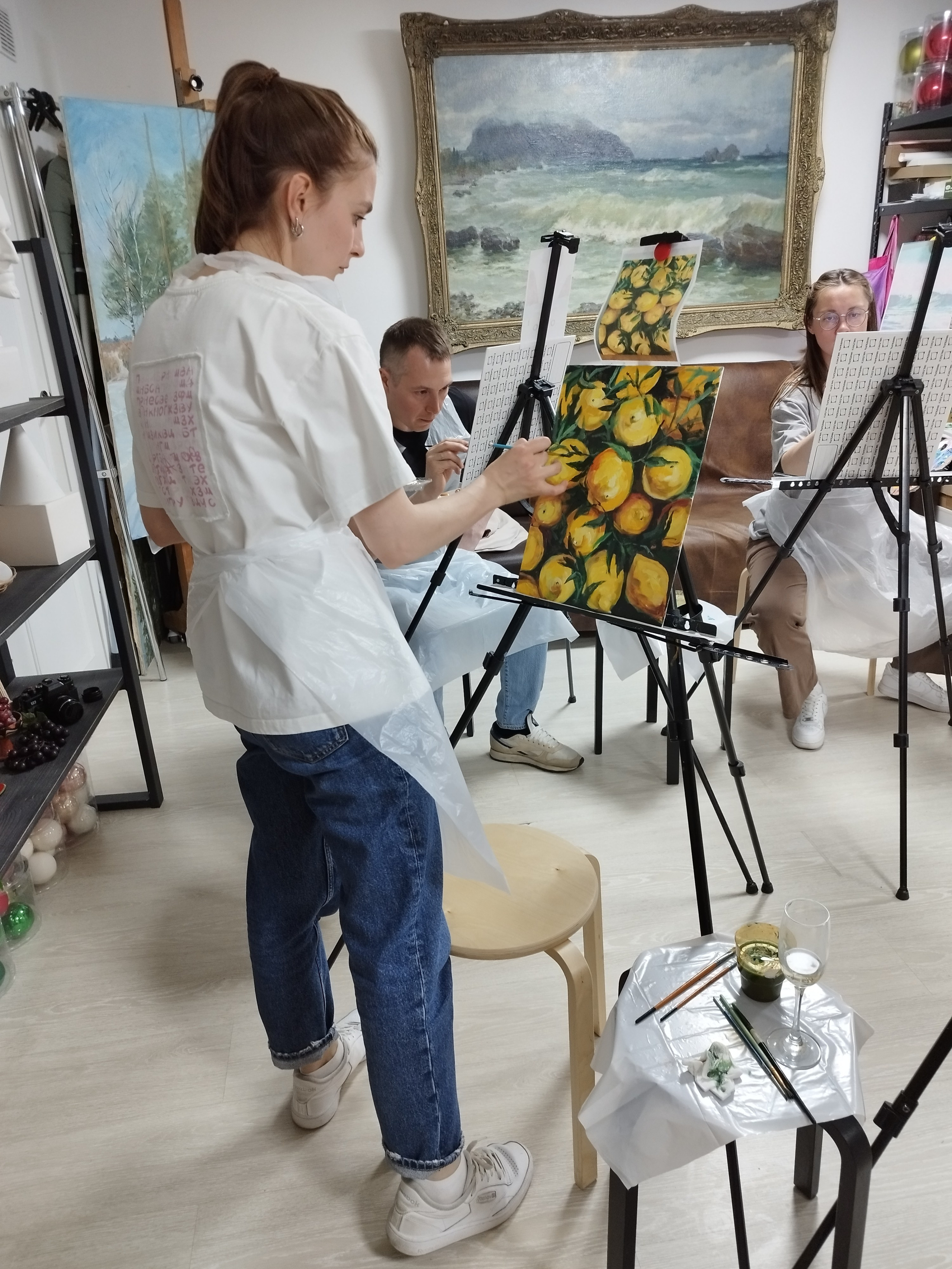 Арт-вечеринки. Арт-вечеринки и мастер-классы в Москве для взрослых и детей