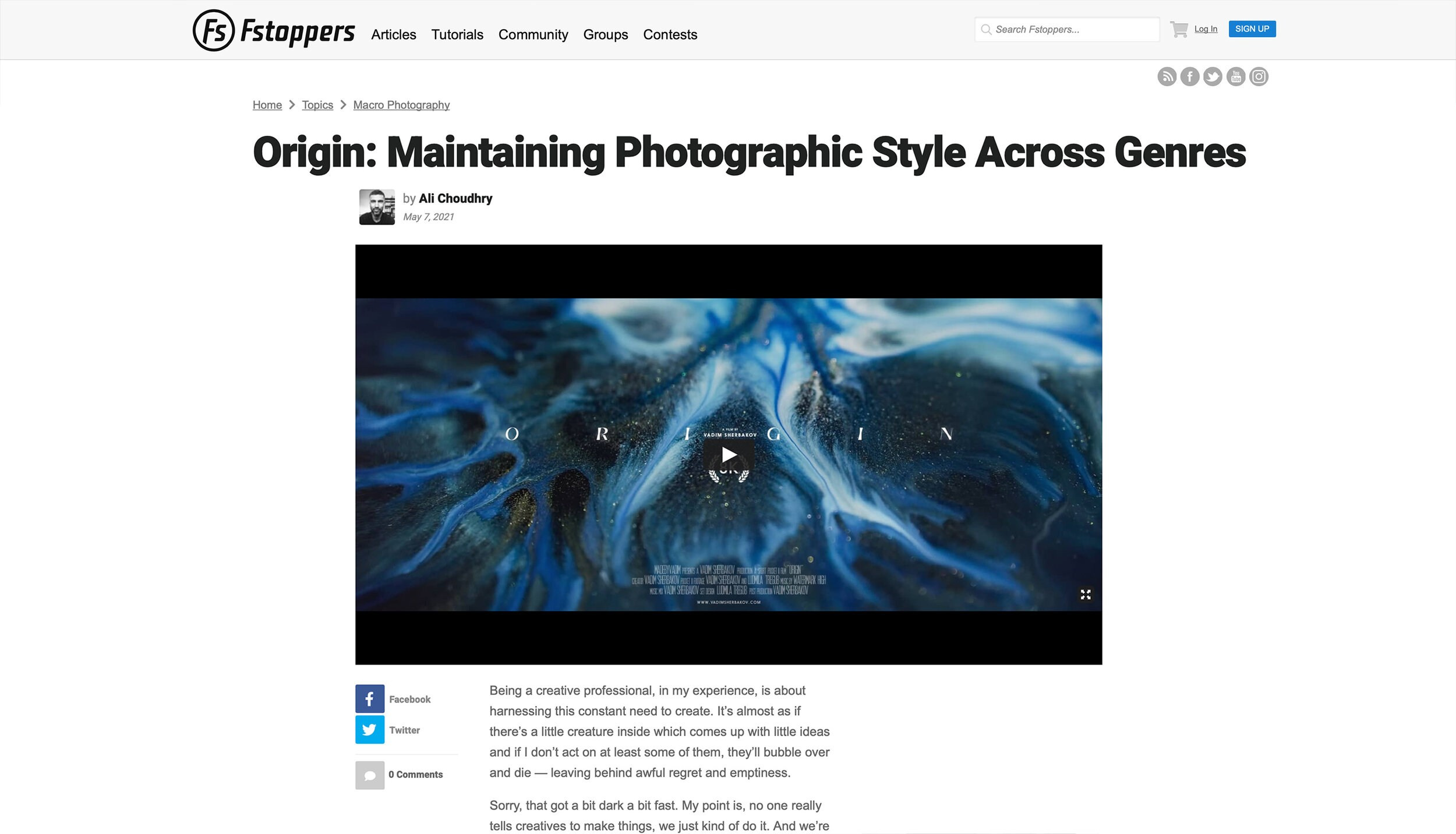 Press. Vadim Sherbakov Portfolio