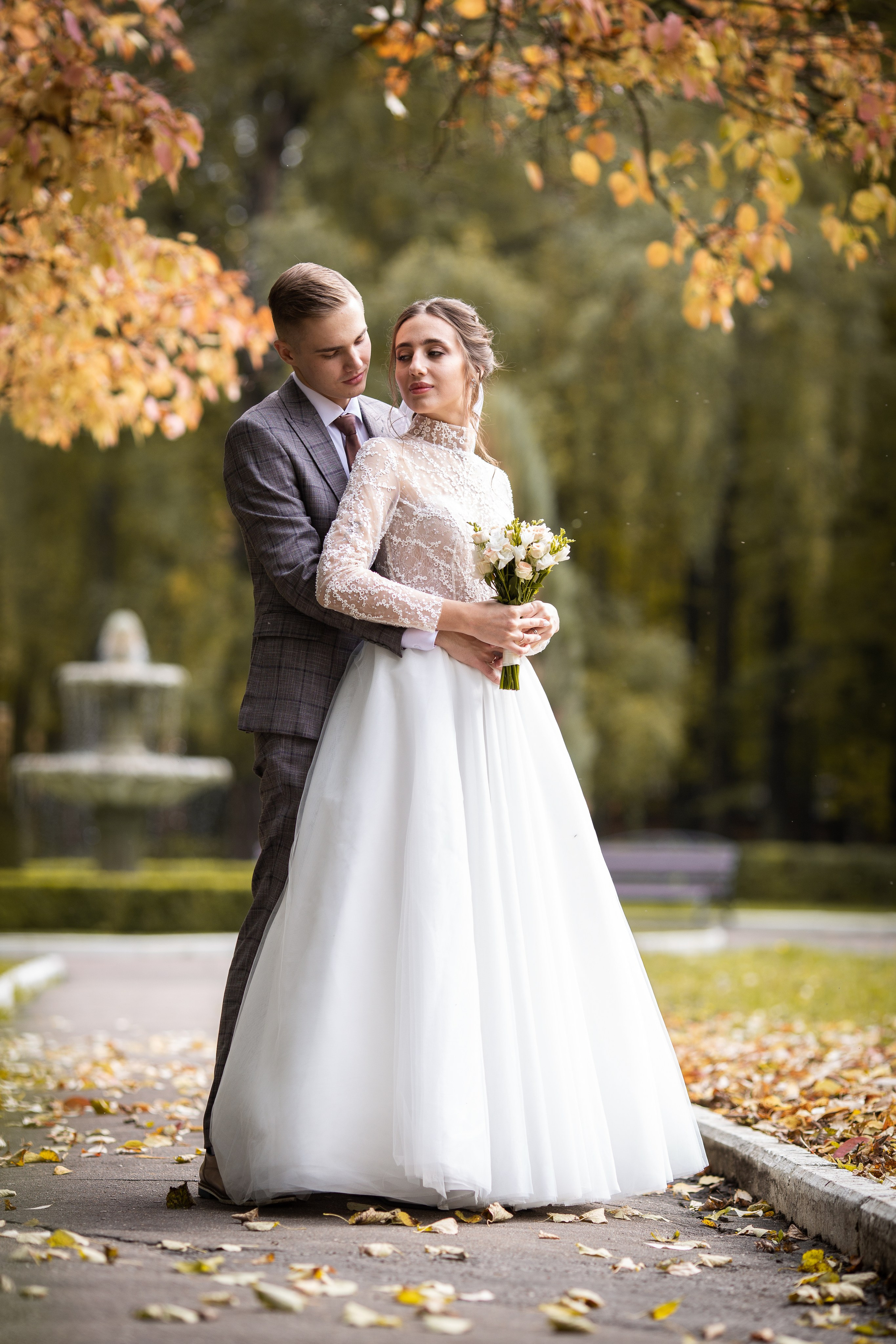 Свадебная прогулка д. о.Ершово. Фотограф Олеся Бакалина