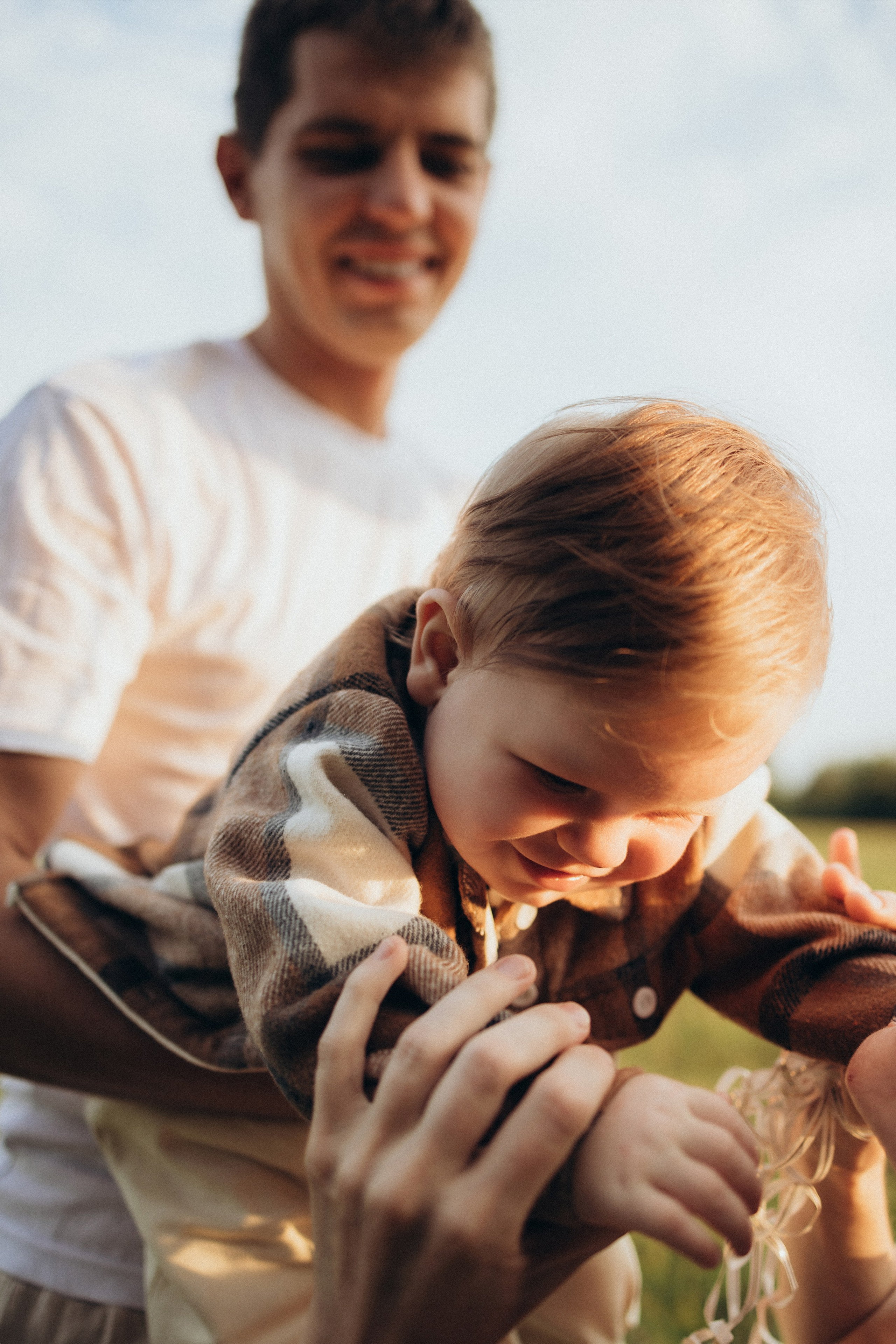 Про маленького Макара, его маму и папу 😊. Фотограф Елена Рябцева