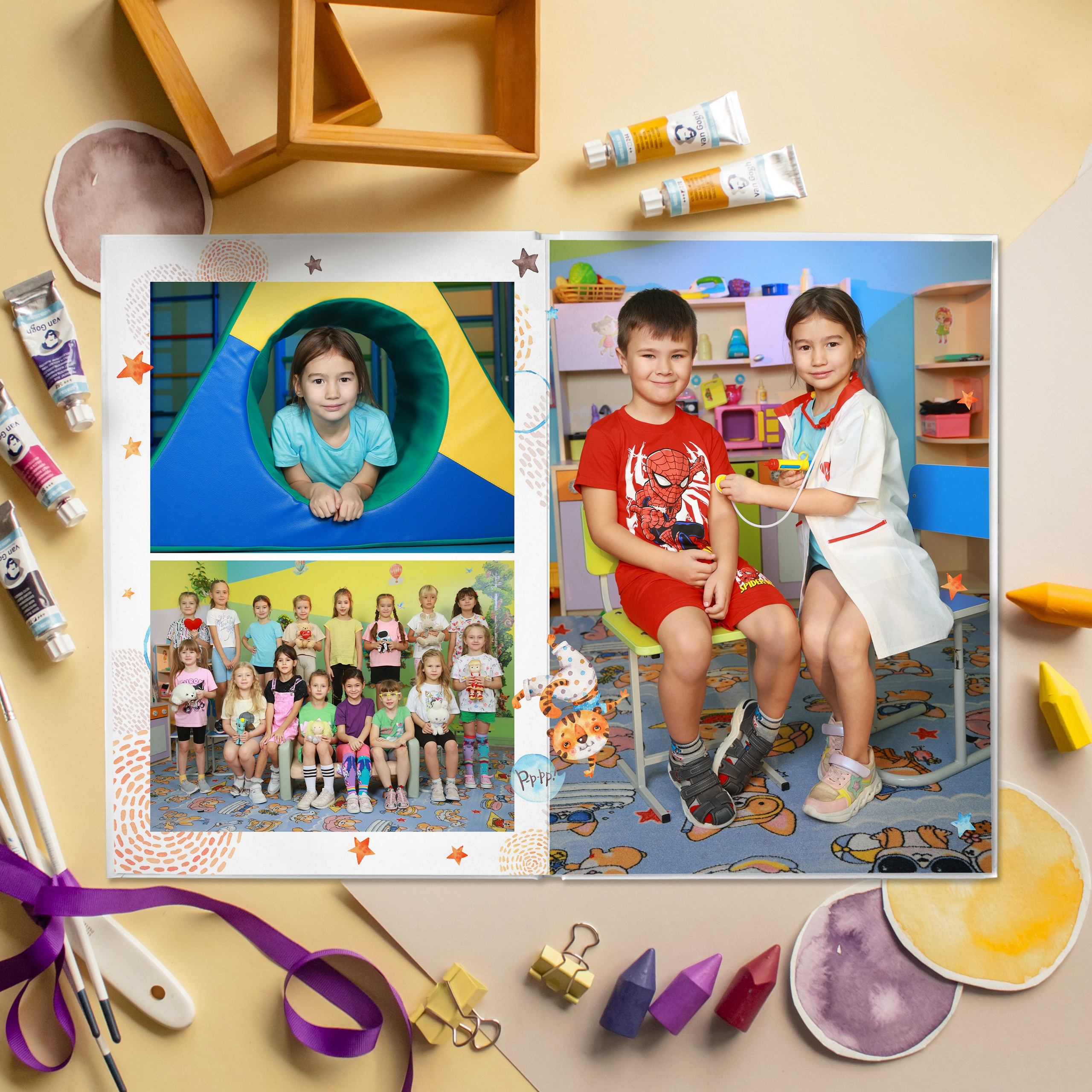 Дизайн альбома для детского сада