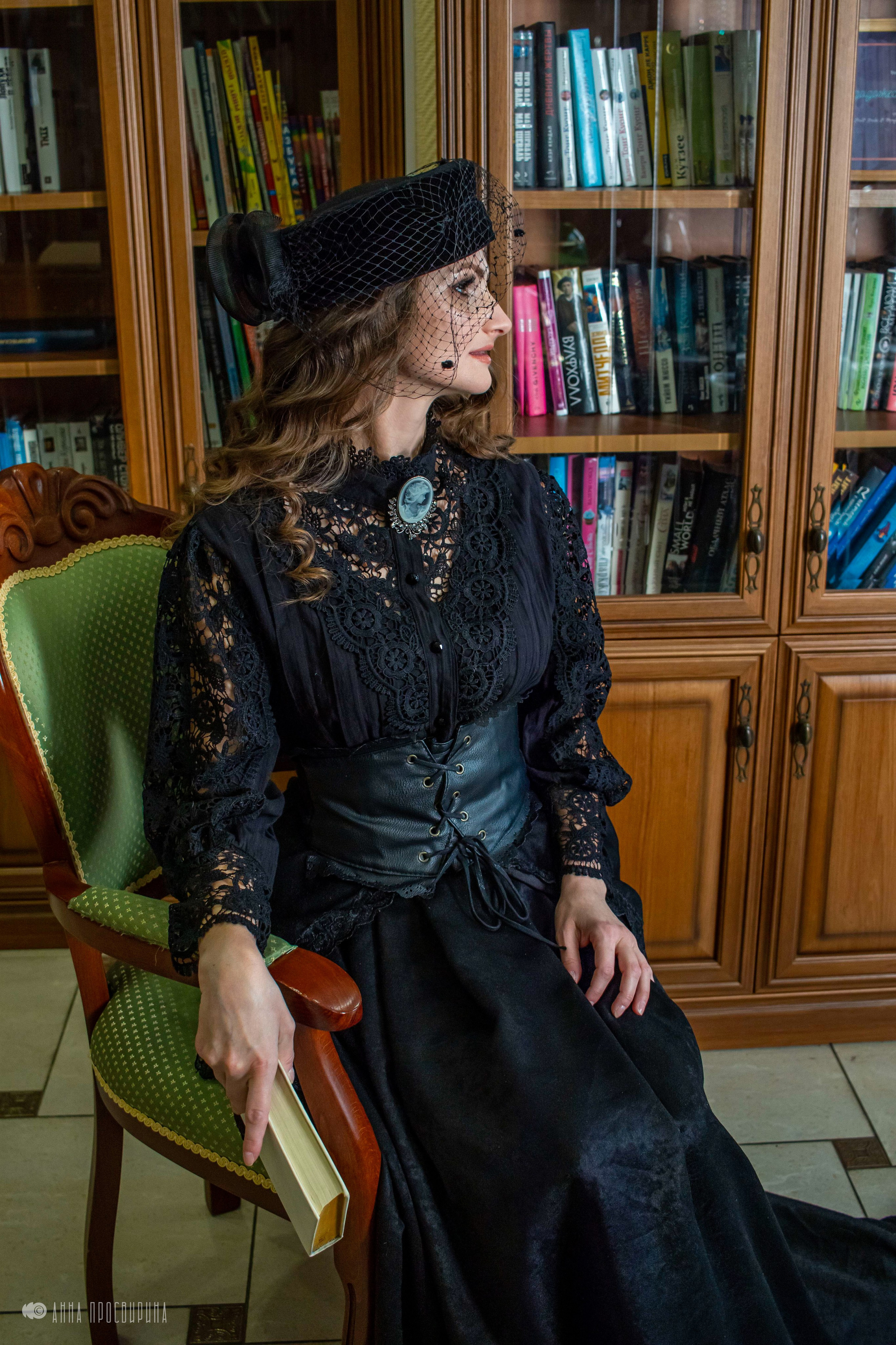 Тематическая фотосессия в библиотеке. Ваш фотограф в Санкт-Петербурге Анна Просвирина