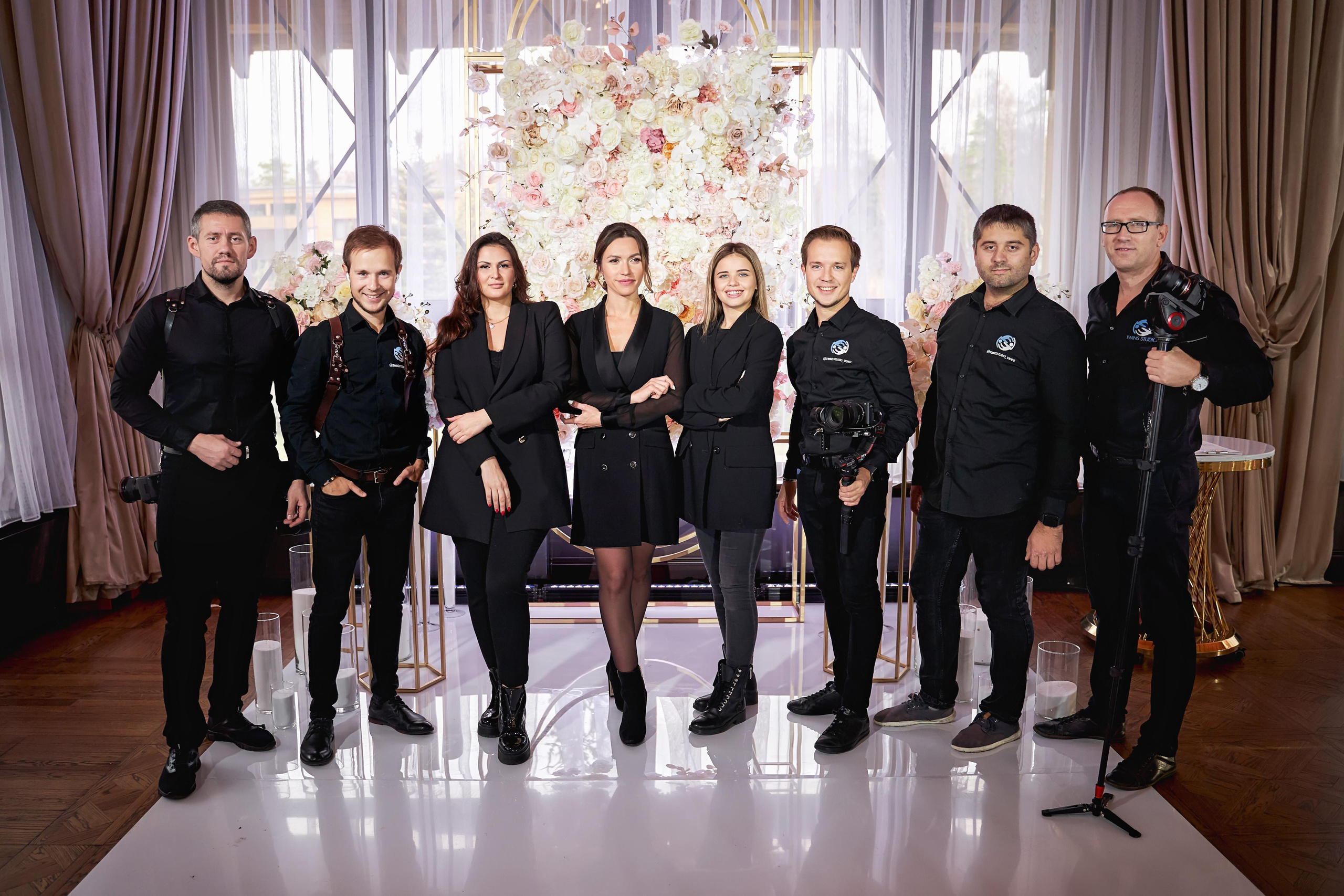Звёздный свадебный приём в Москве. ТВИНС СТУДИО фото и видео. ТВИНС СТУДИО — лучшие свадебные фотографы и видеографы в Краснодаре