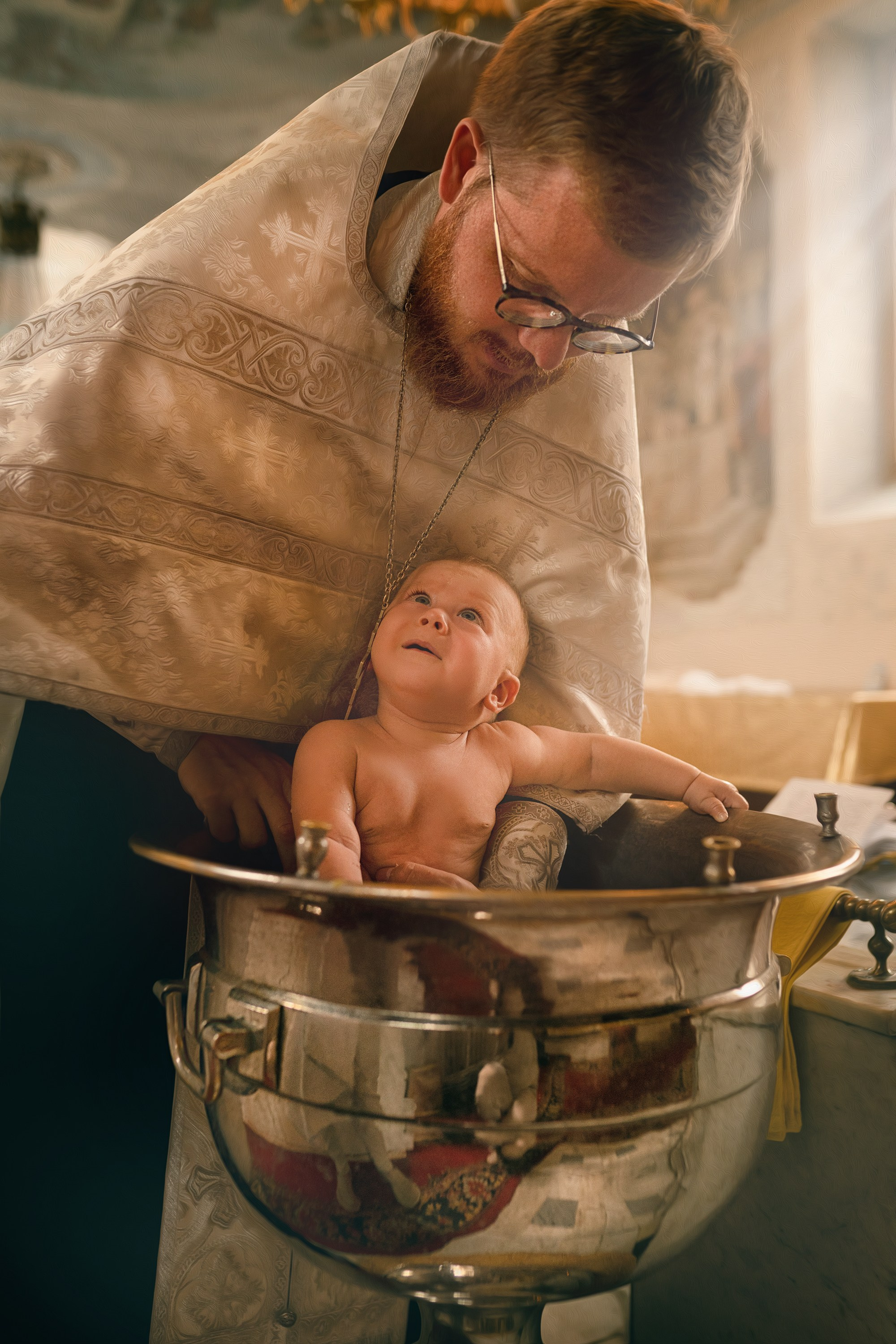 Крещение. Семейный и детский фотограф. М ария Гранкина