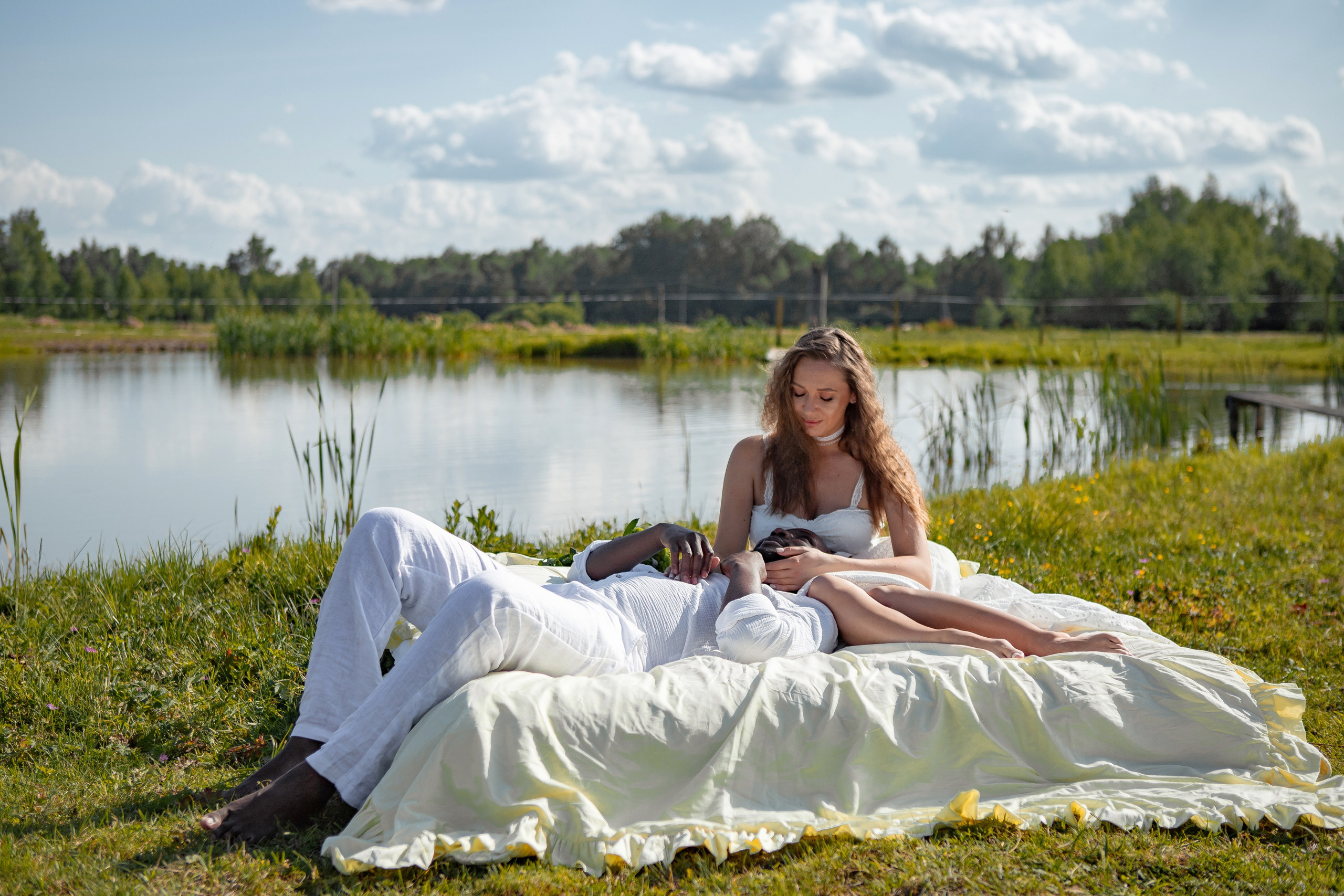Необычная свадебная фотосессия в Москве с лошадьми