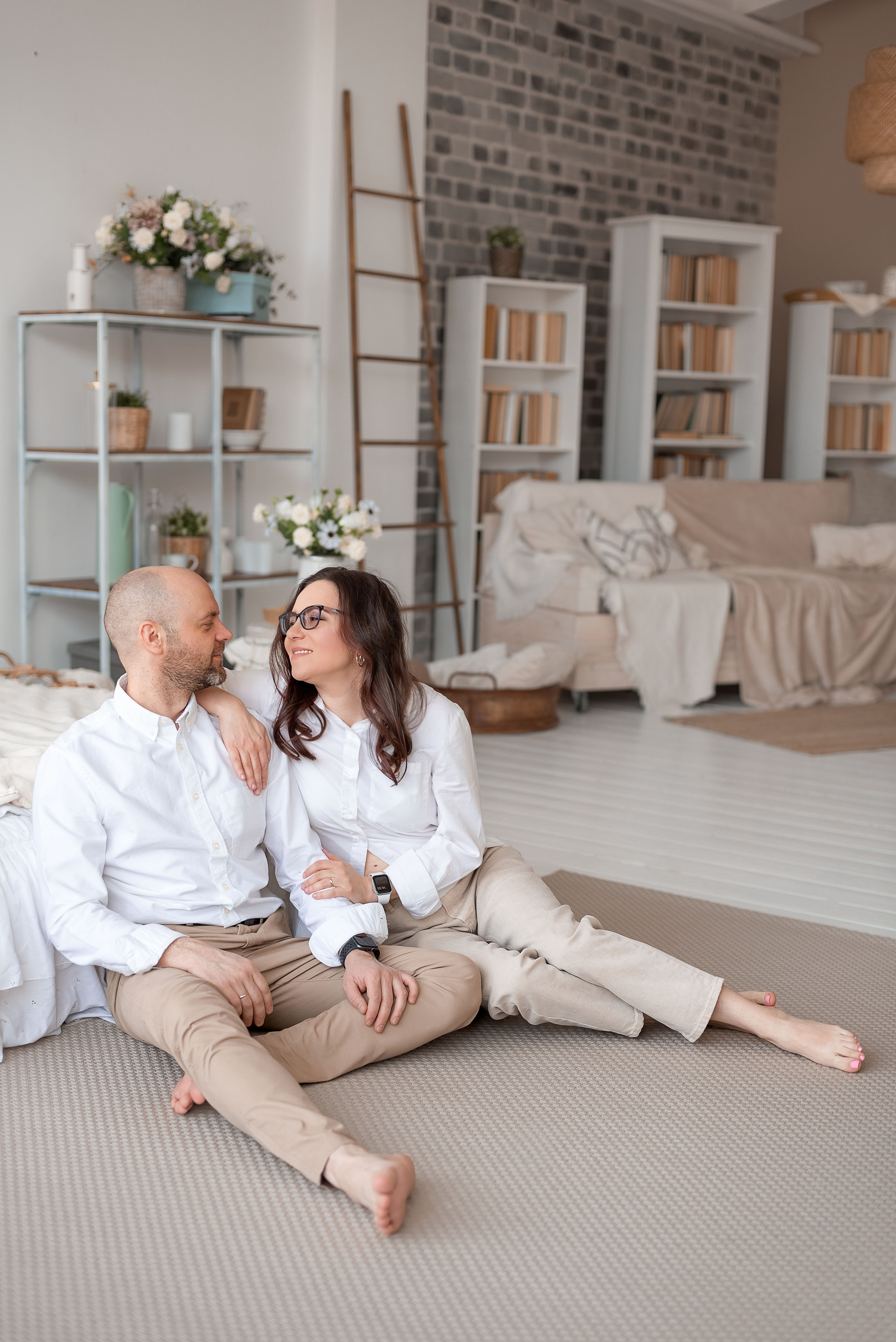 Даша и семья. Фотограф Юлия Кондратьева