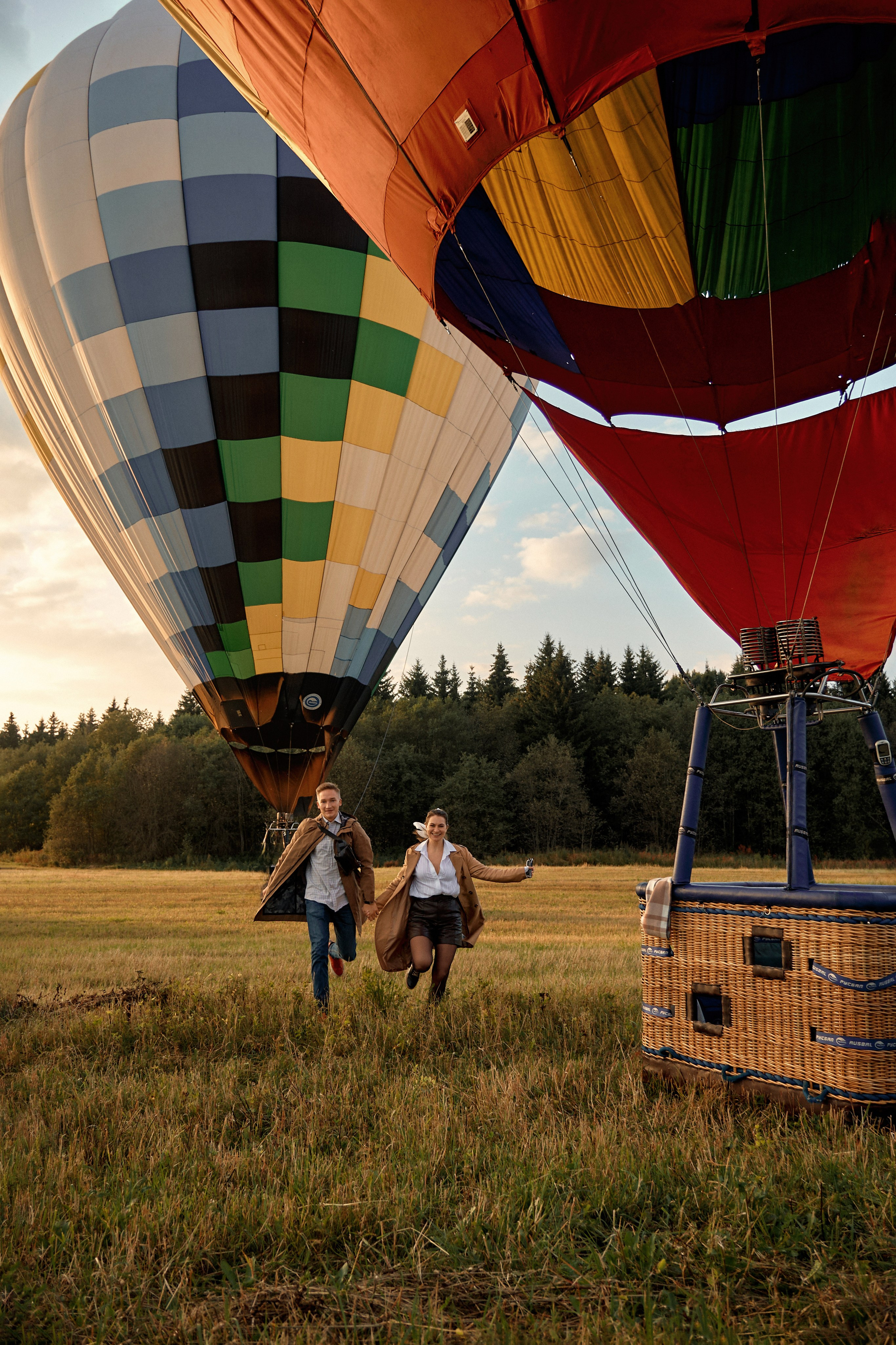 Максим & Мария воздушный шар. Фотограф в Санкт-Петербурге Цуркан Алёна