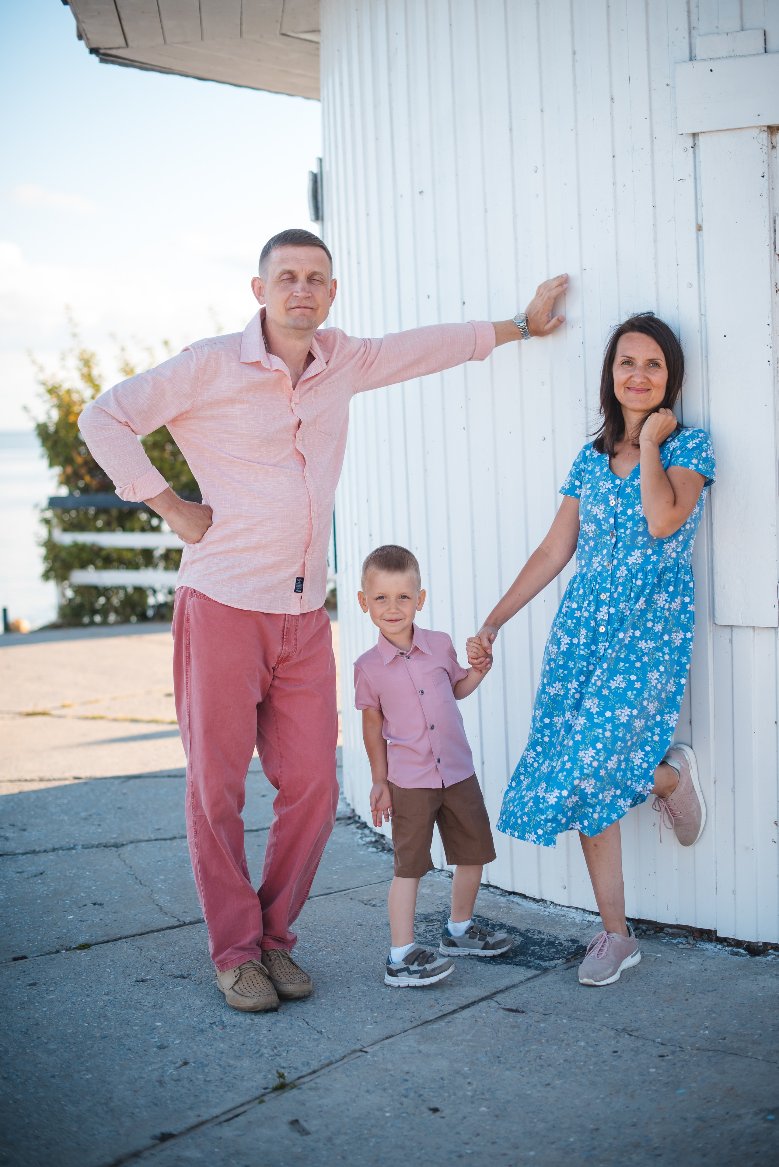 Летний вечер. Татьяна, Денис и Давид. Семейный и детский фотограф в Новосибирске Доронина Ольга