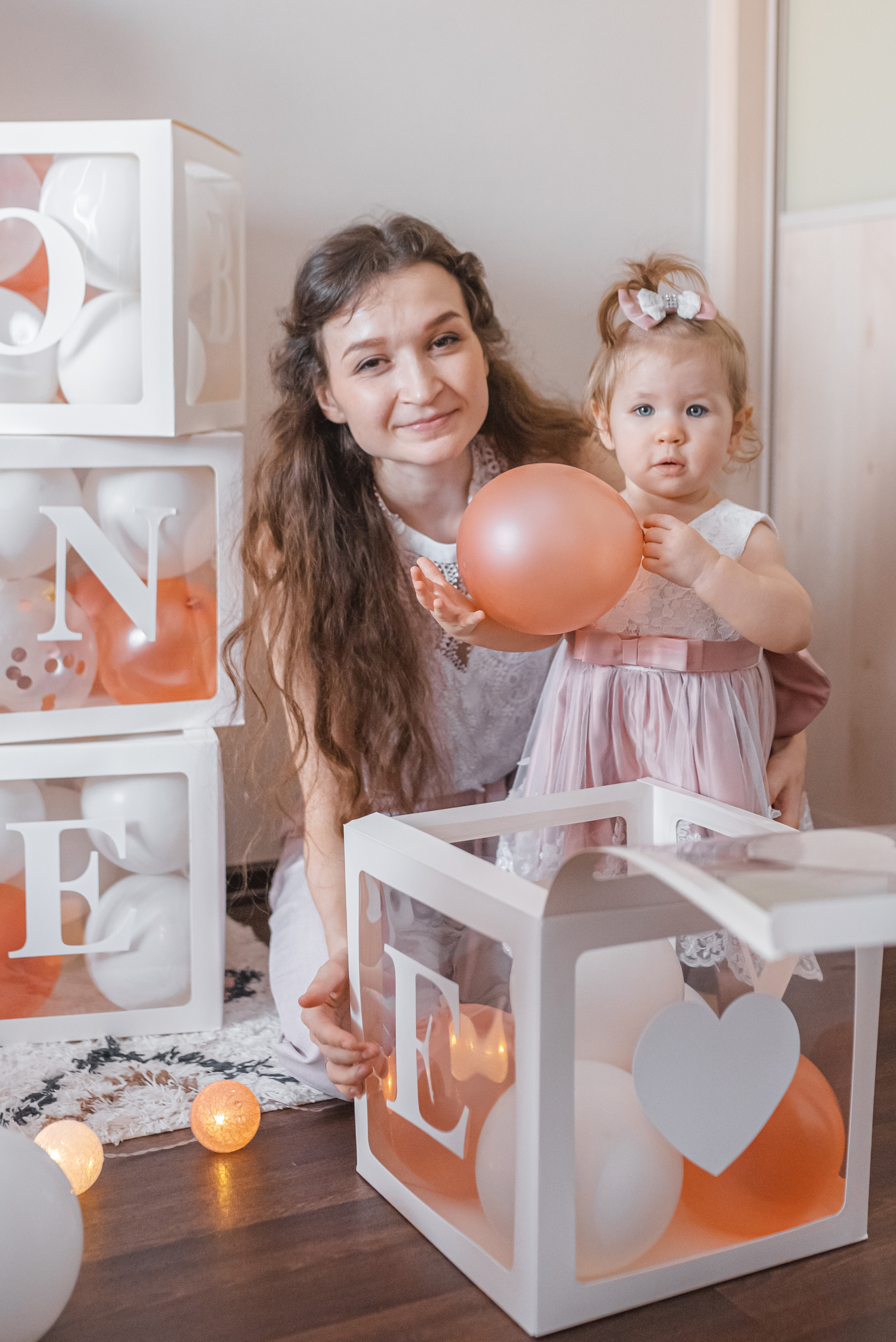 Полине годик. Семейный и детский фотограф в Новосибирске Доронина Ольга