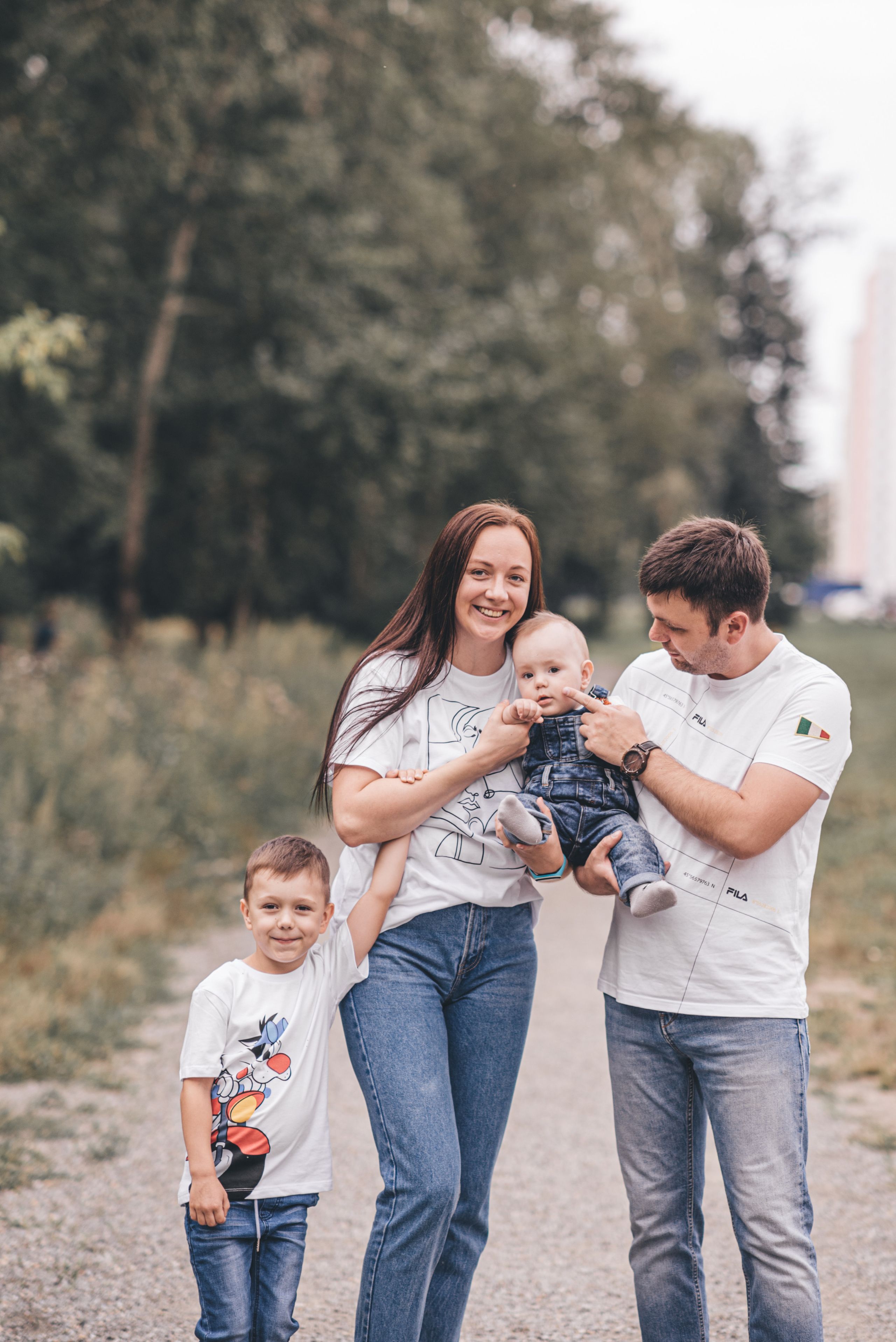 Прогулки за домом. Семейный и детский фотограф в Новосибирске Доронина Ольга