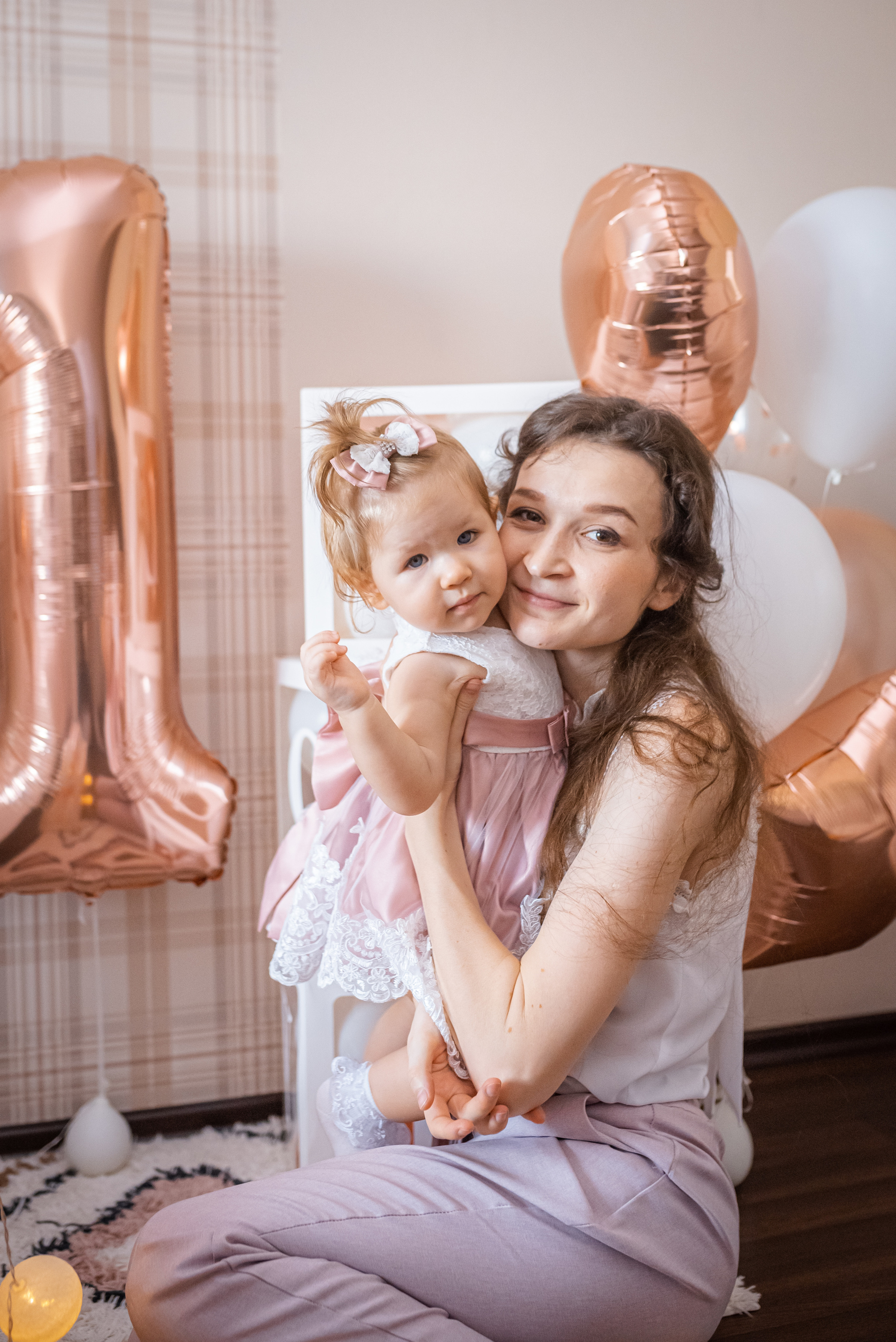 Полине годик. Семейный и детский фотограф в Новосибирске Доронина Ольга