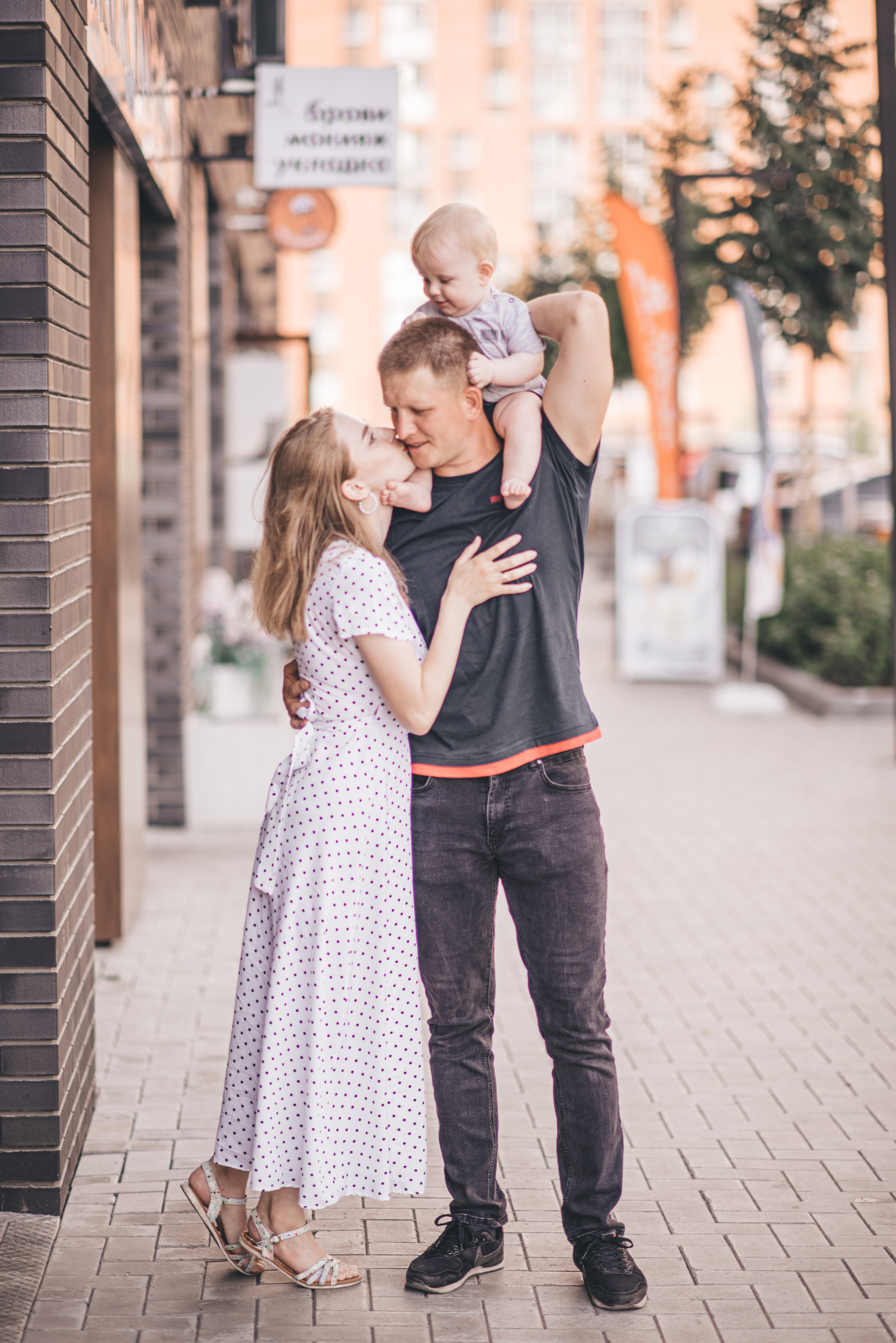 Лера, Алексей и Макарушка. Семейный и детский фотограф в Новосибирске Доронина Ольга