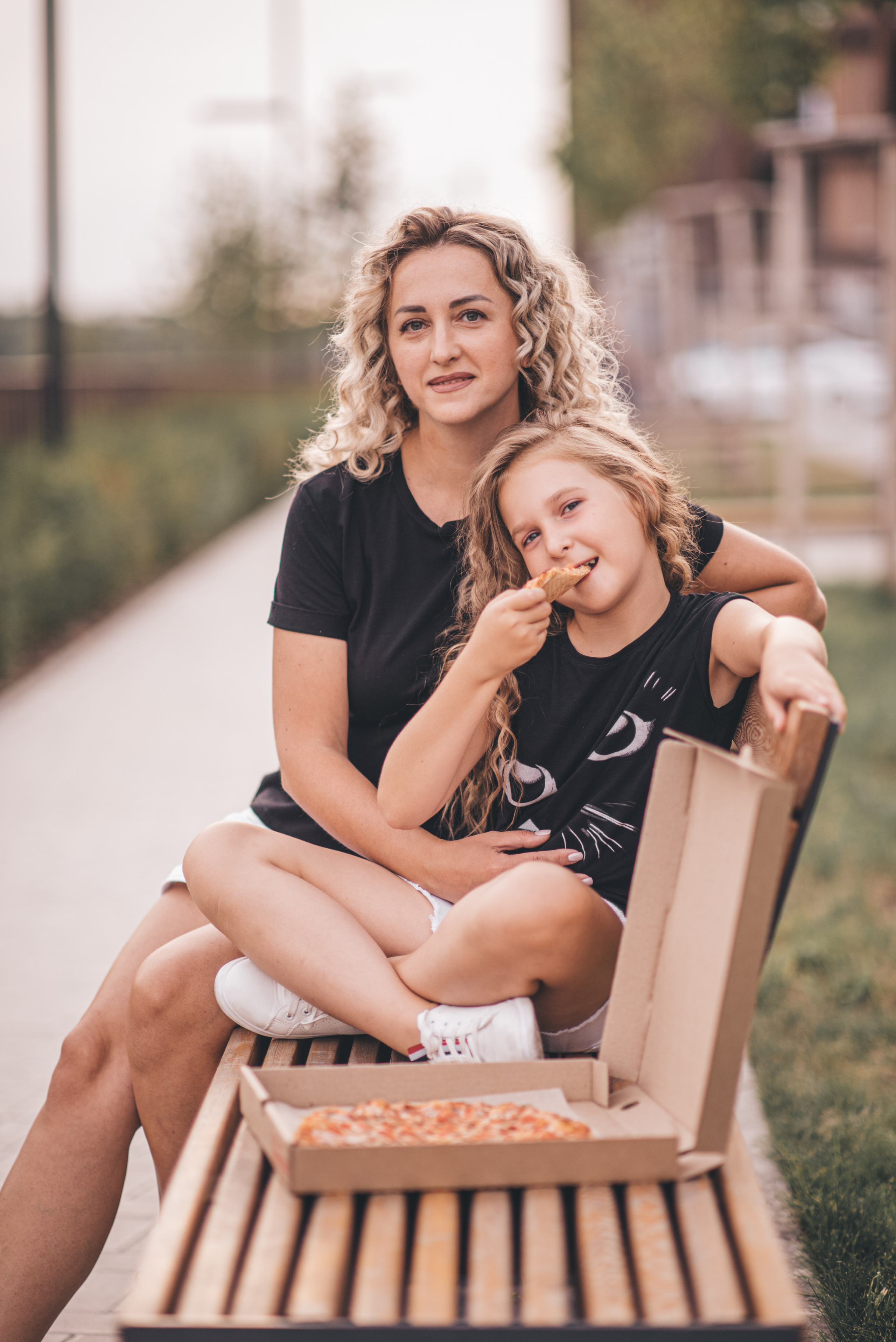 Pizza и летний вечер. Семейный и детский фотограф в Новосибирске Доронина Ольга