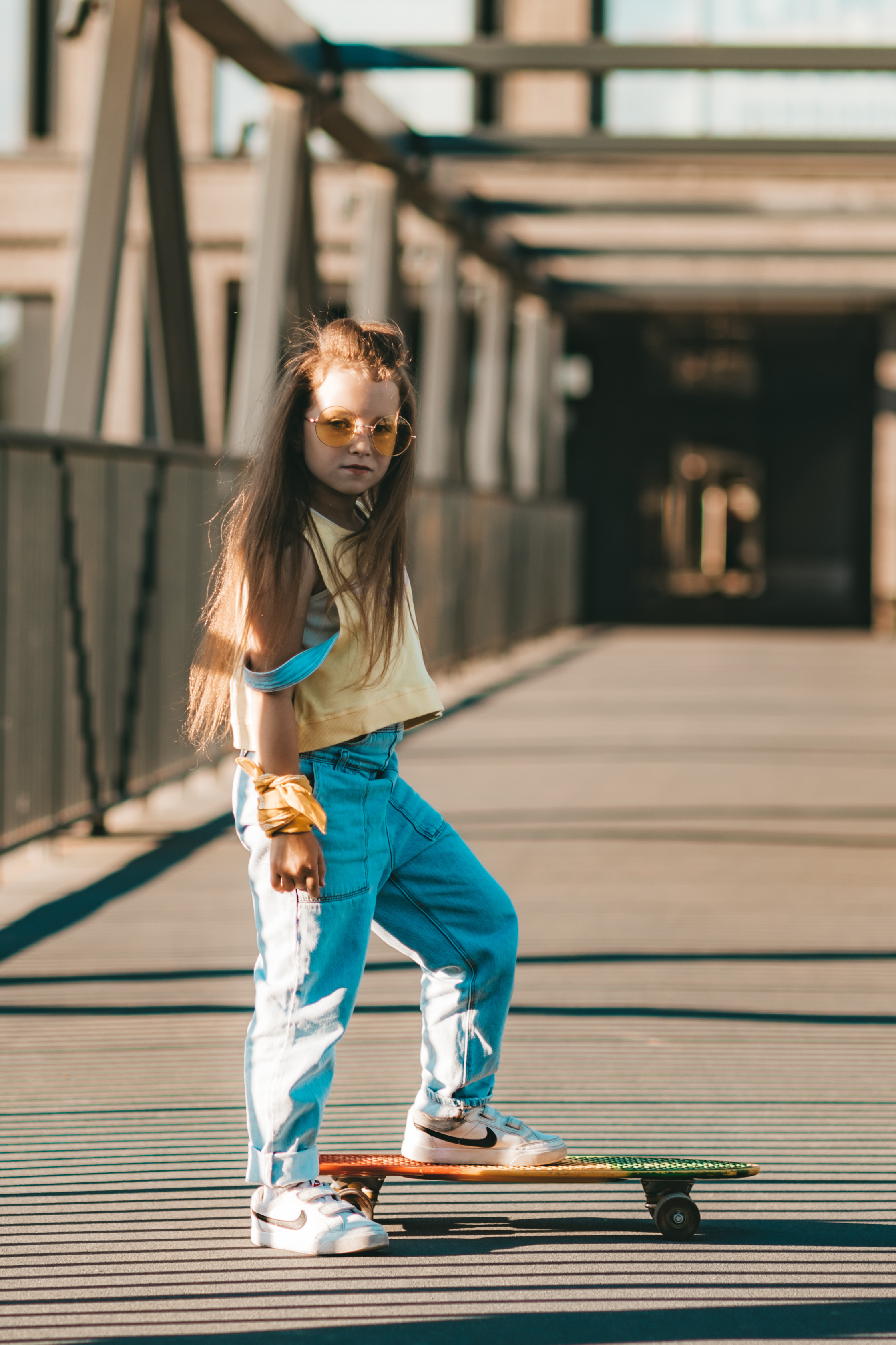 Дарина, скейт и лето. Семейный и детский фотограф в Новосибирске Доронина Ольга