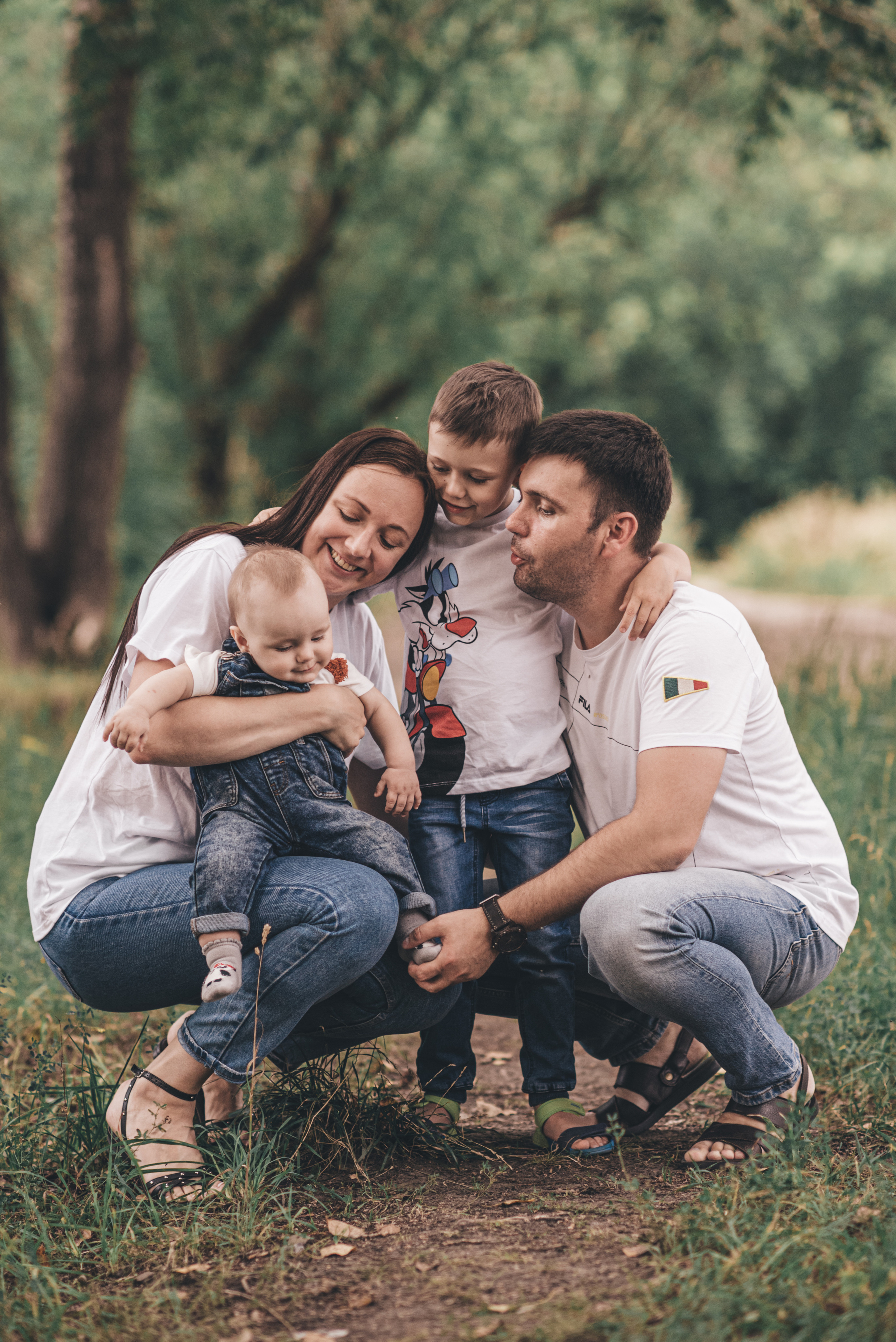 Прогулки за домом. Семейный и детский фотограф в Новосибирске Доронина Ольга