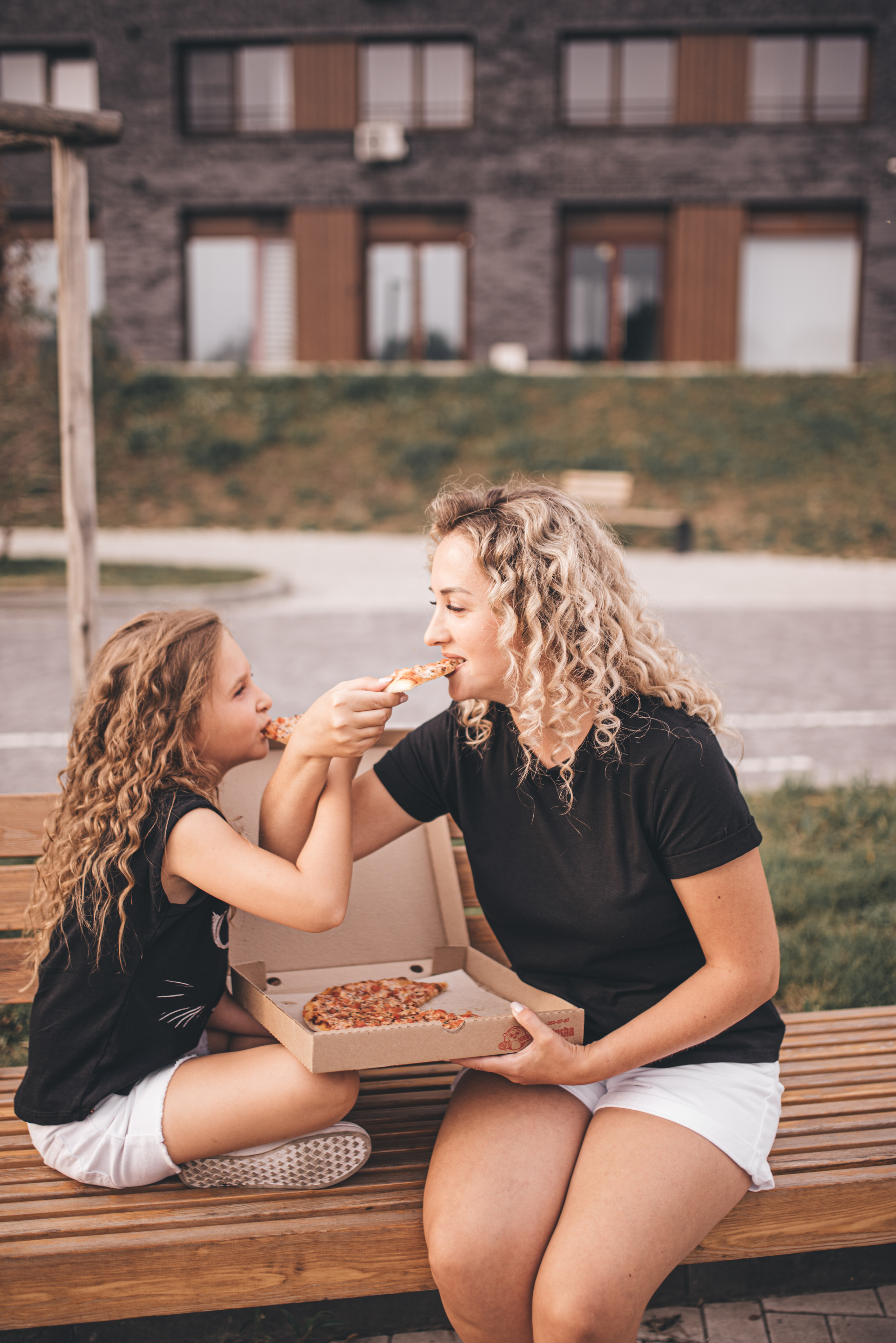 Pizza и летний вечер. Семейный и детский фотограф в Новосибирске Доронина Ольга