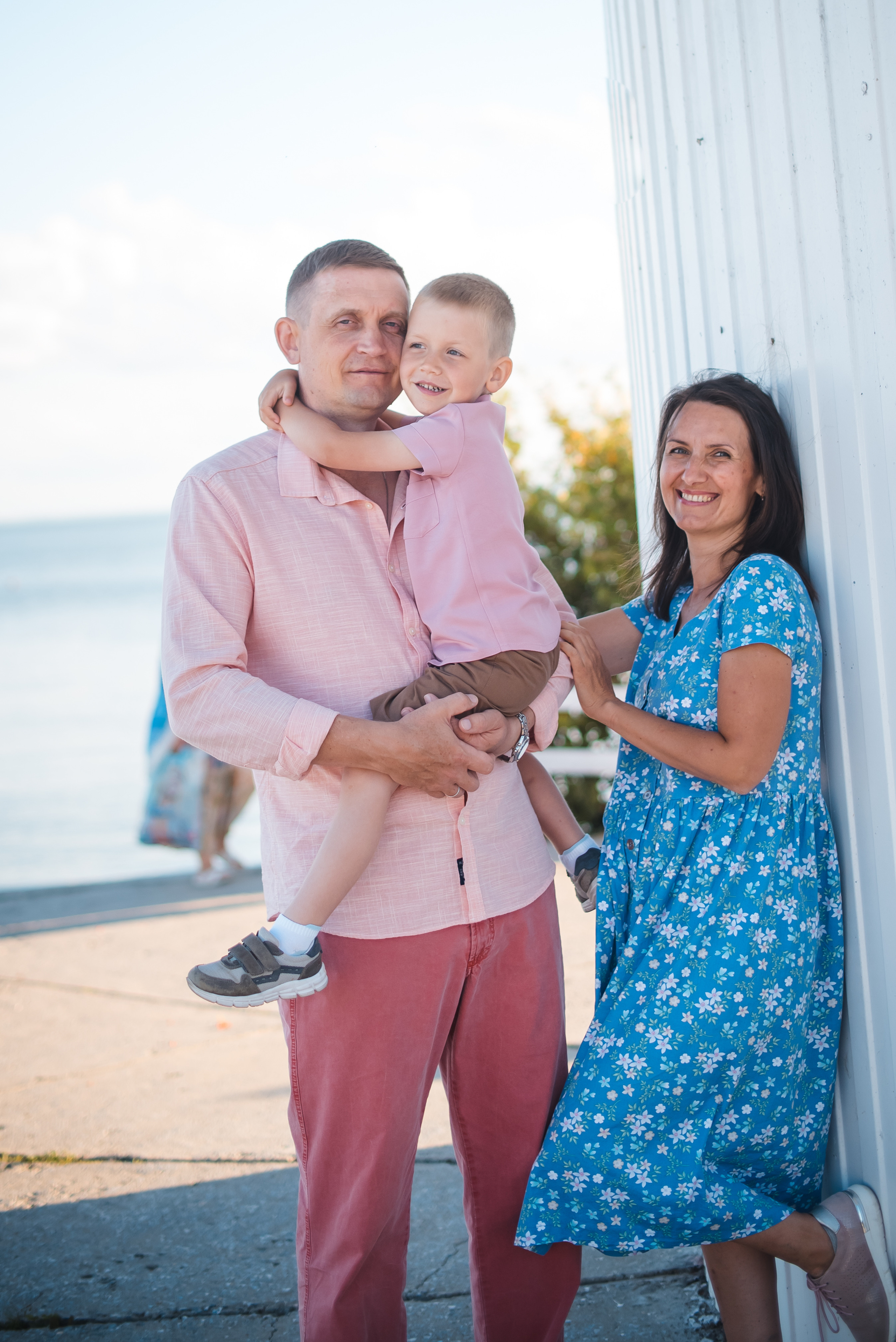 Летний вечер. Татьяна, Денис и Давид. Семейный и детский фотограф в Новосибирске Доронина Ольга