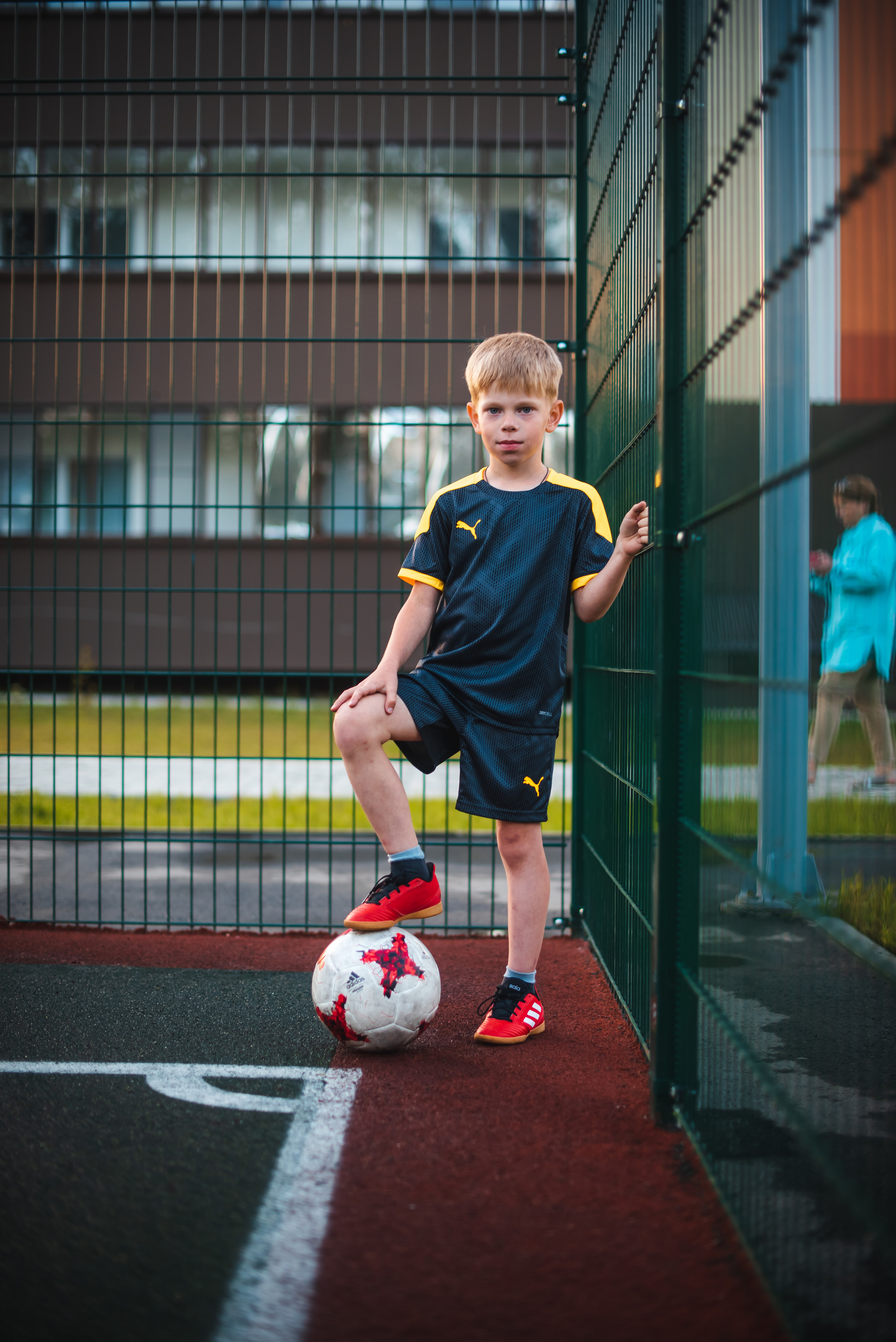 Про футбол во дворе. Семейный и детский фотограф в Новосибирске Доронина Ольга
