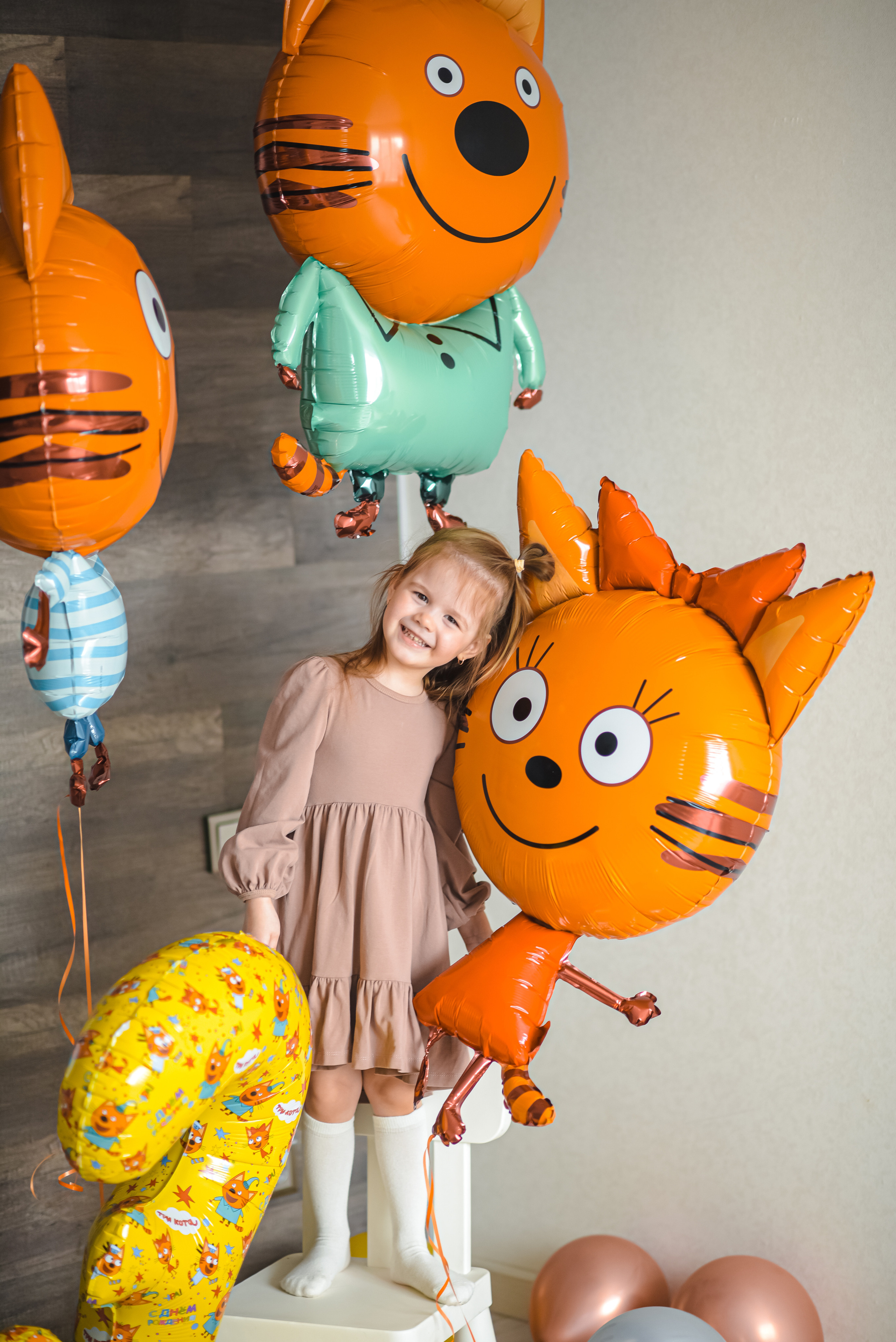 Тая и три кота. Семейный и детский фотограф в Новосибирске Доронина Ольга