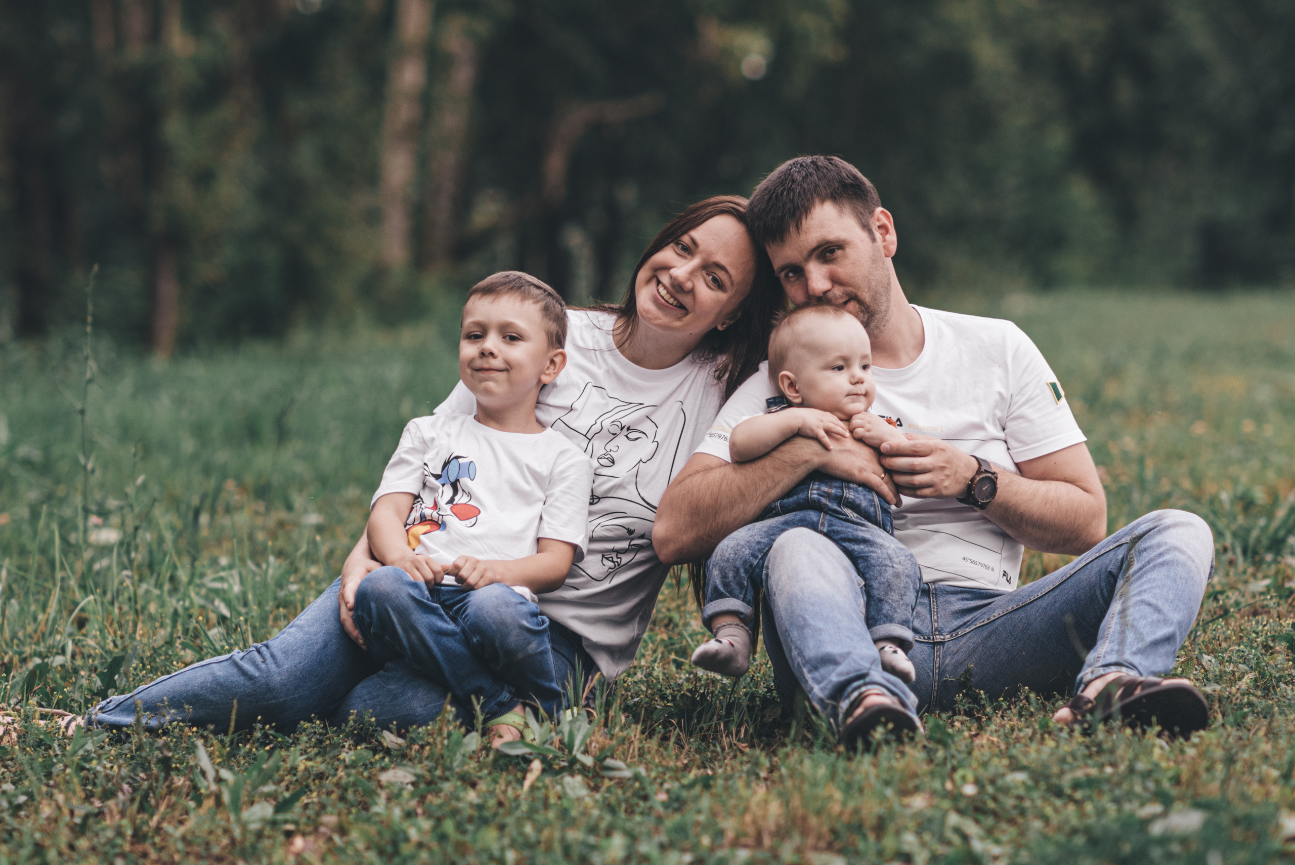 Прогулки за домом. Семейный и детский фотограф в Новосибирске Доронина Ольга