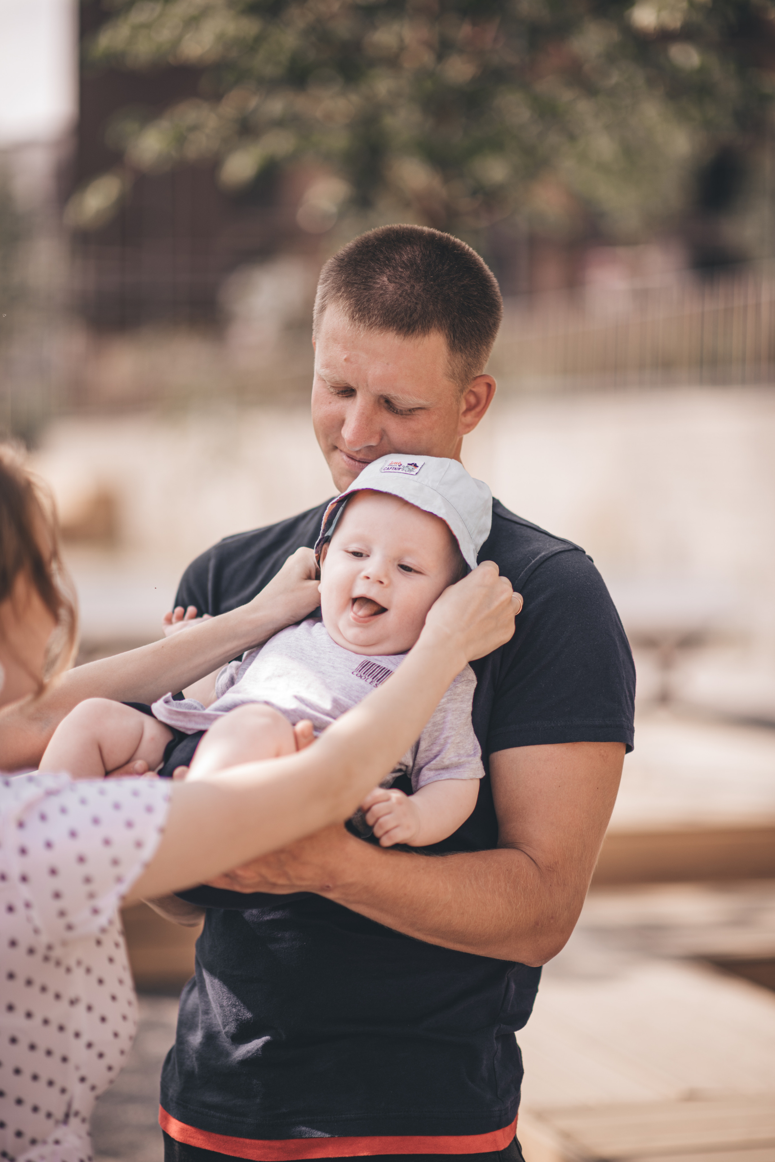 Лера, Алексей и Макарушка. Семейный и детский фотограф в Новосибирске Доронина Ольга